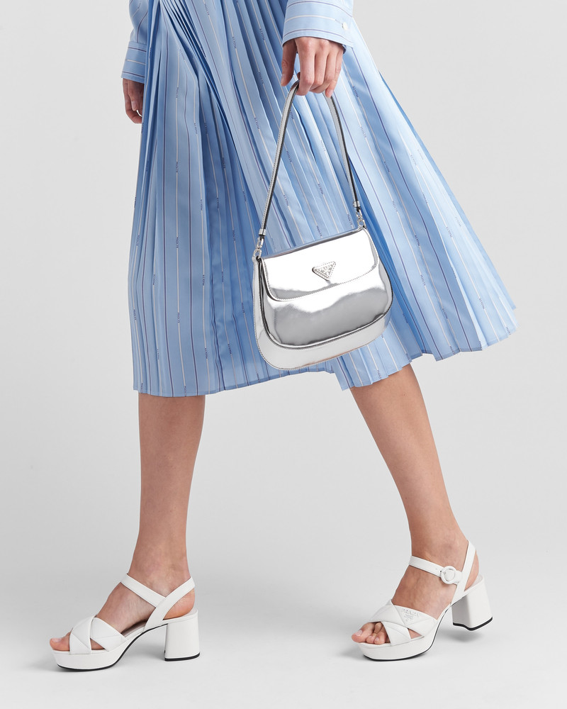 Prada Quilted nappa leather platform sandals outlook