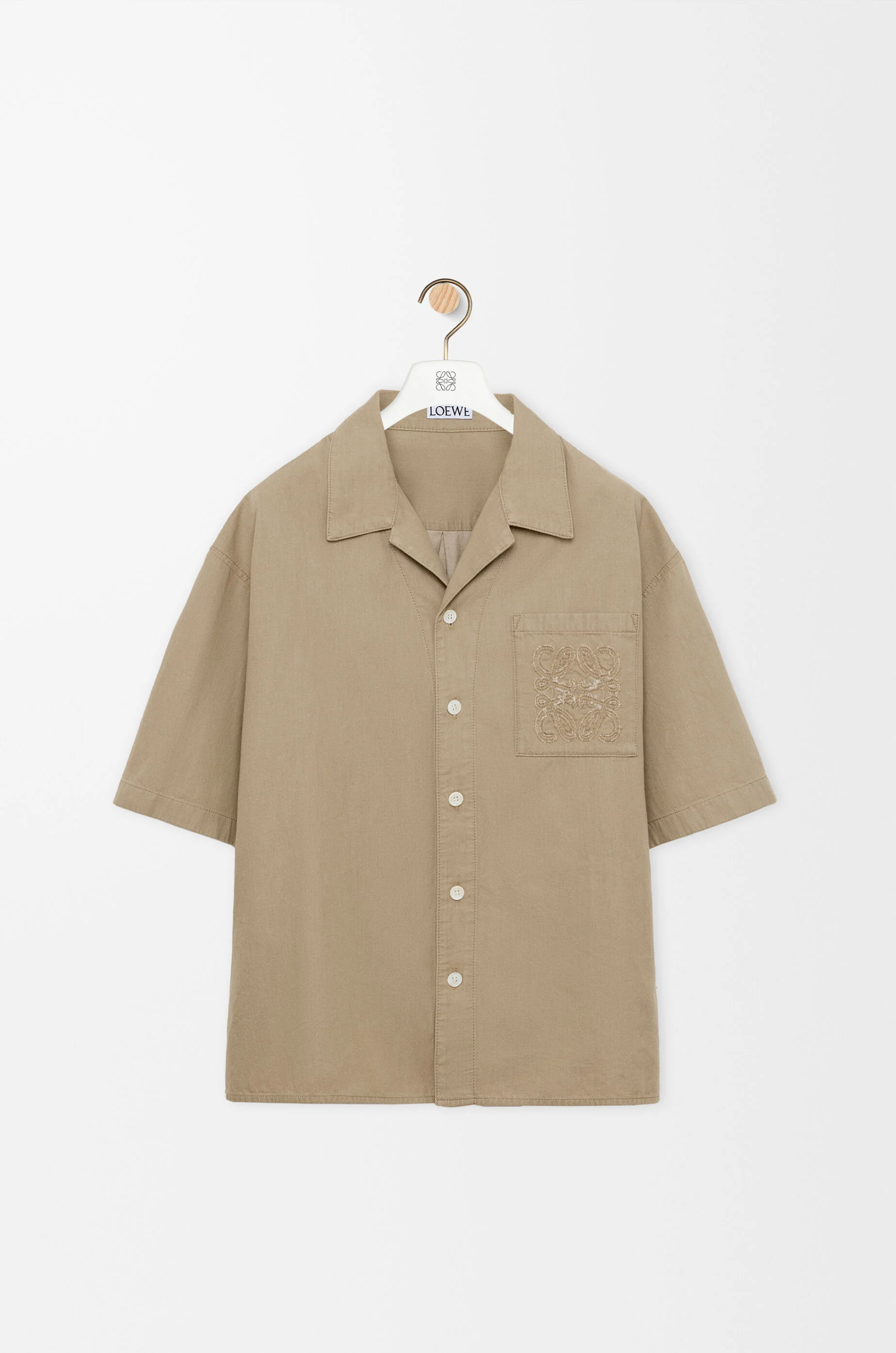 Short sleeve shirt in cotton - 1