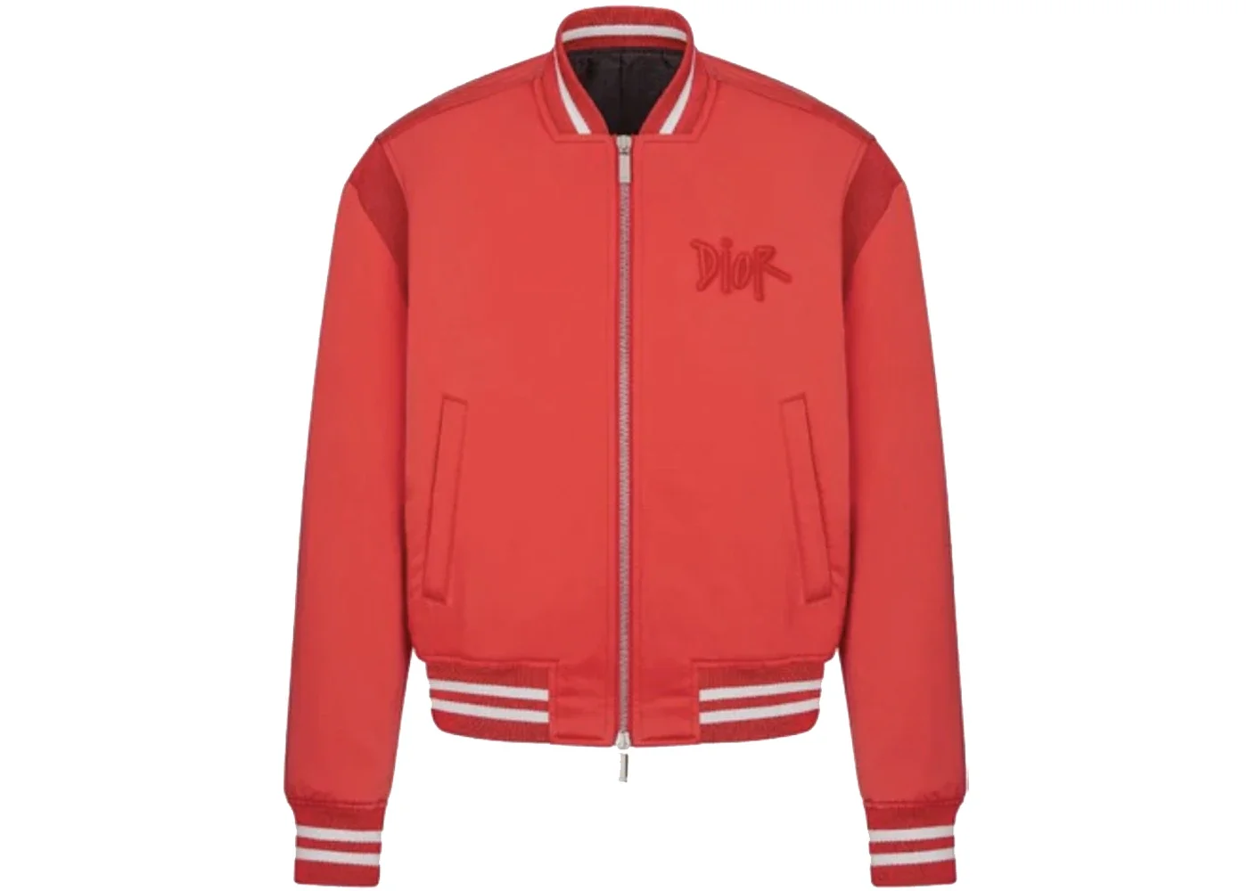 Dior And Shawn Bomber Jacket Red - 1