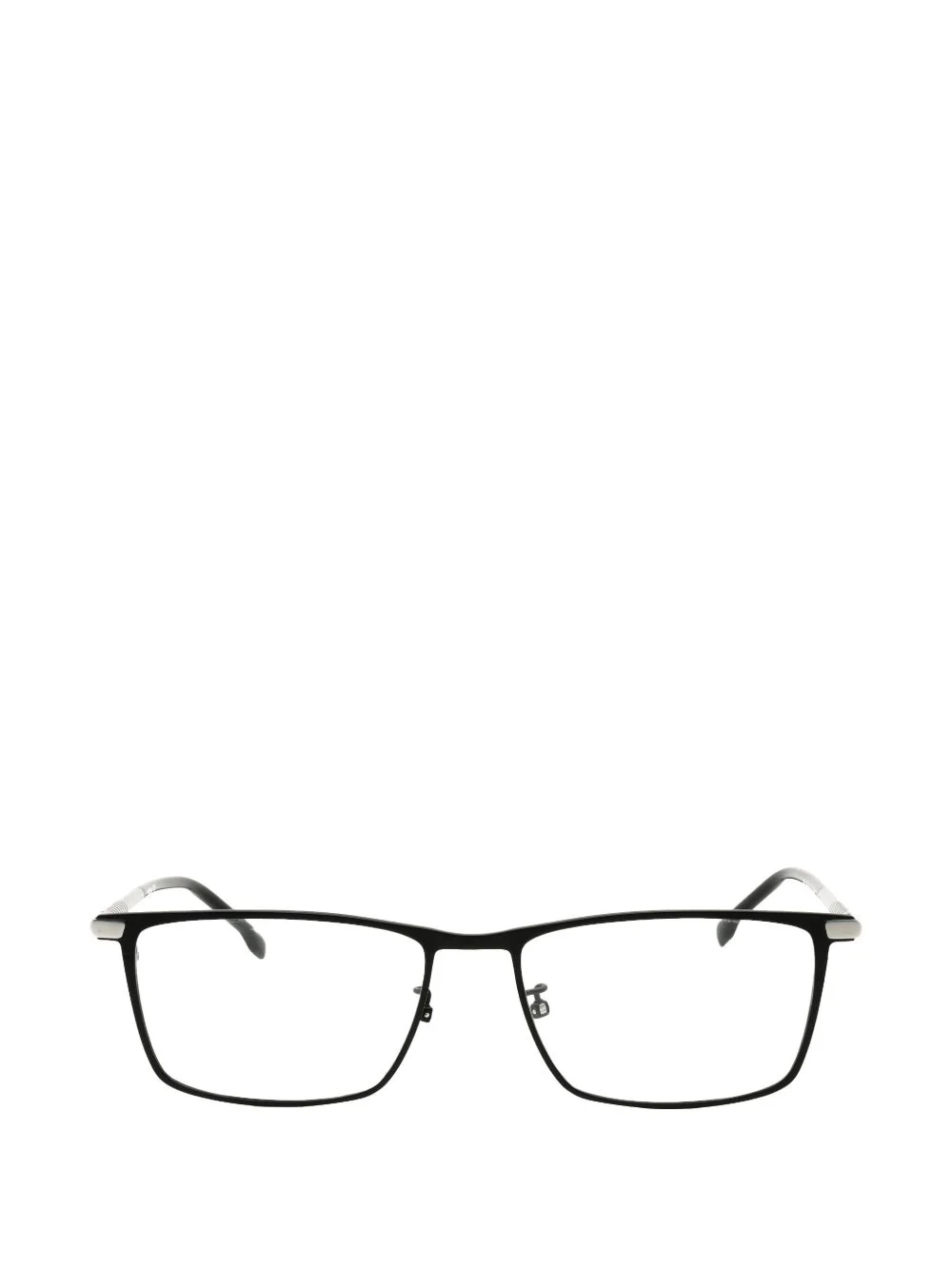 rectangle-frame titanium glasses - 1