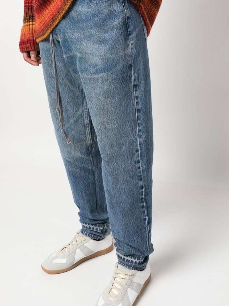 straight leg jeans - 5