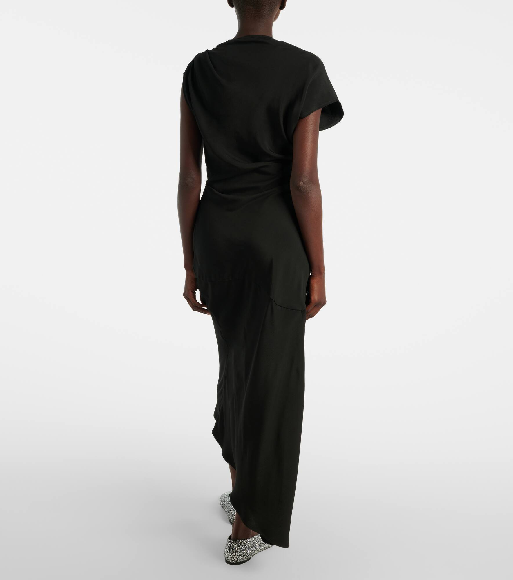 Hallie draped midi dress - 3