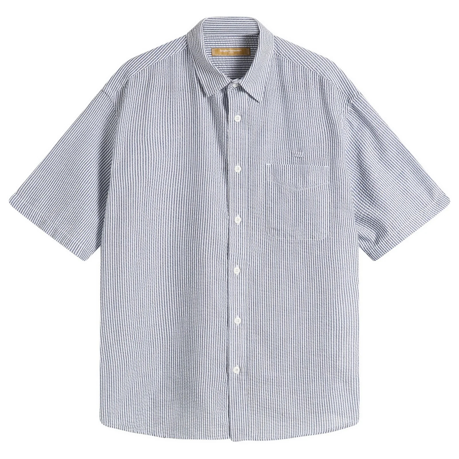 FrizmWORKS OG Stripe Seersucker Short Sleeve Shirt - 1