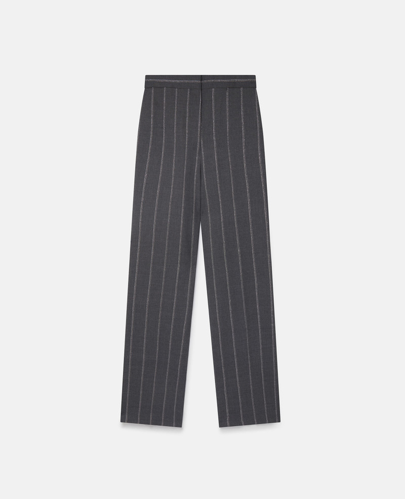 Chalk Striped Tailored Trousers 1