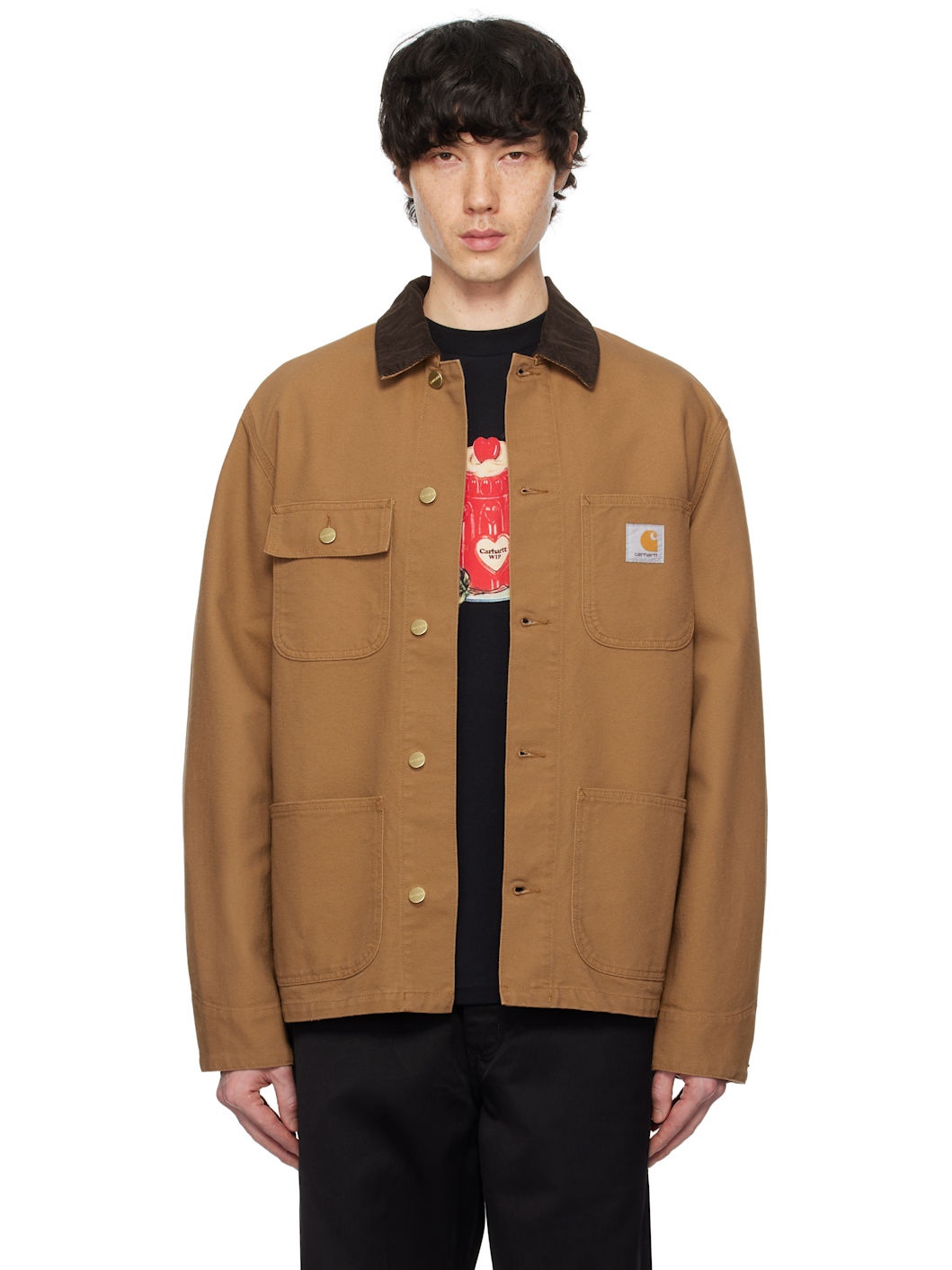 Brown Michigan Chore Jacket - 1