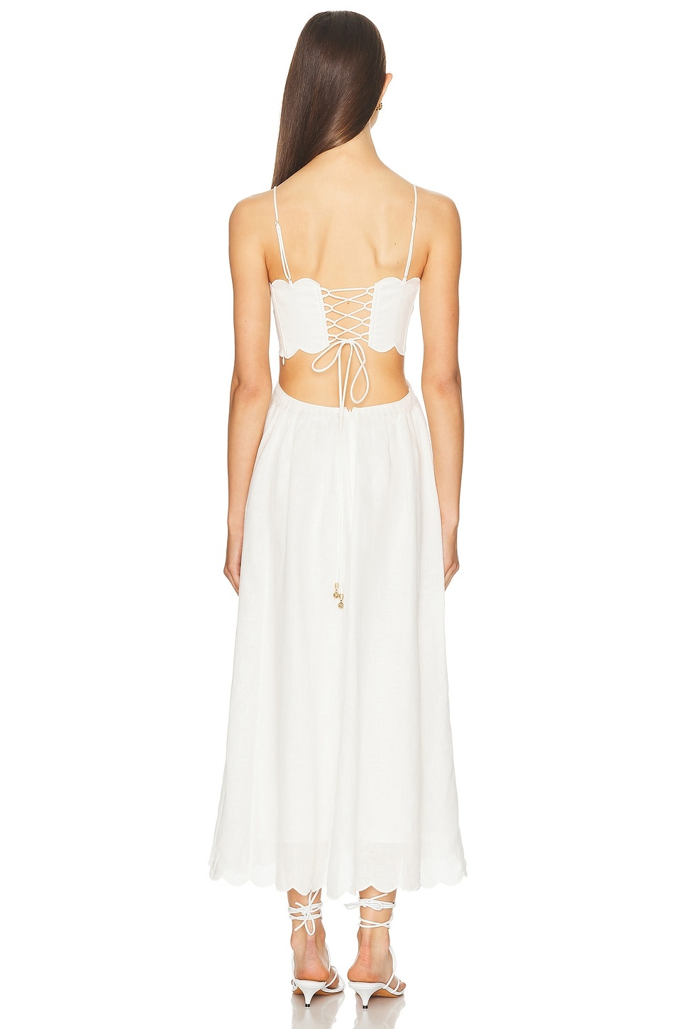 Rhiannon Scallop Midi Dress - 3