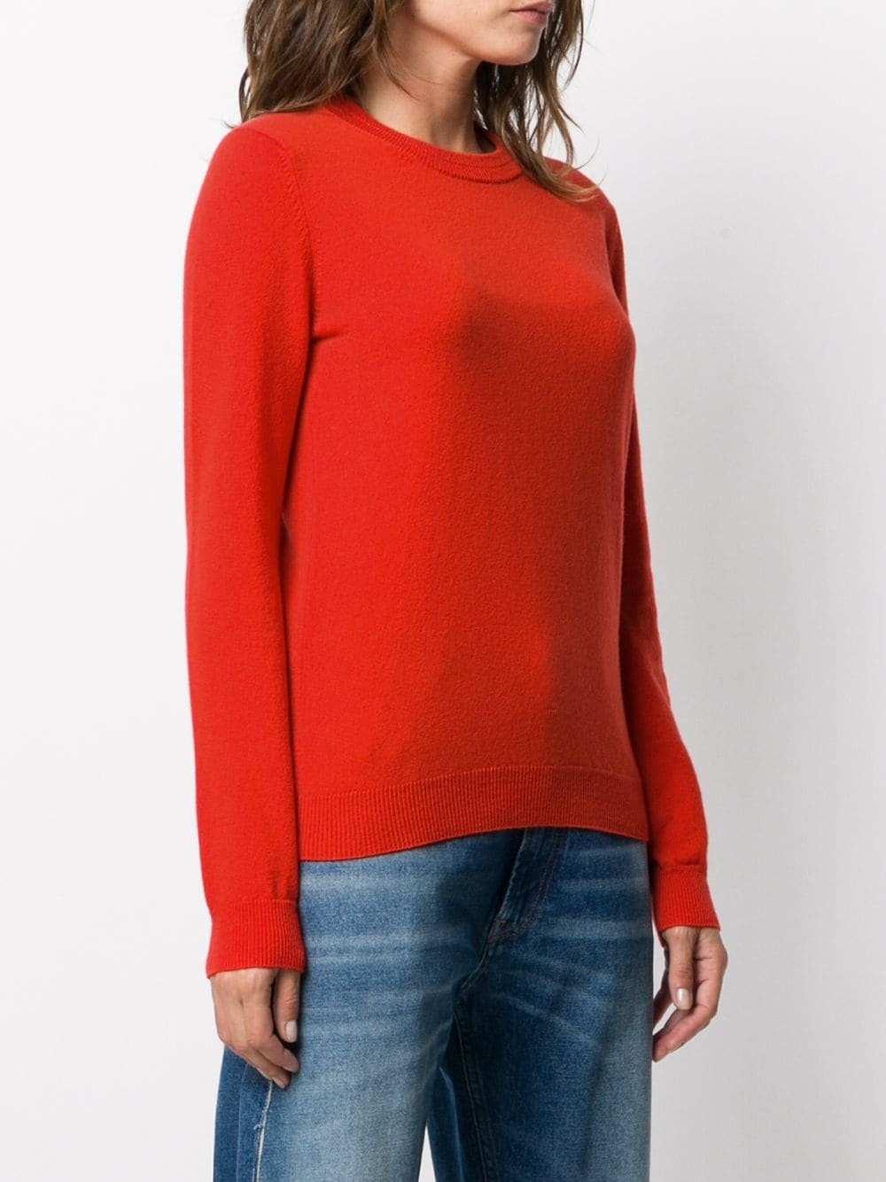 round neck cashmere jumper - 3