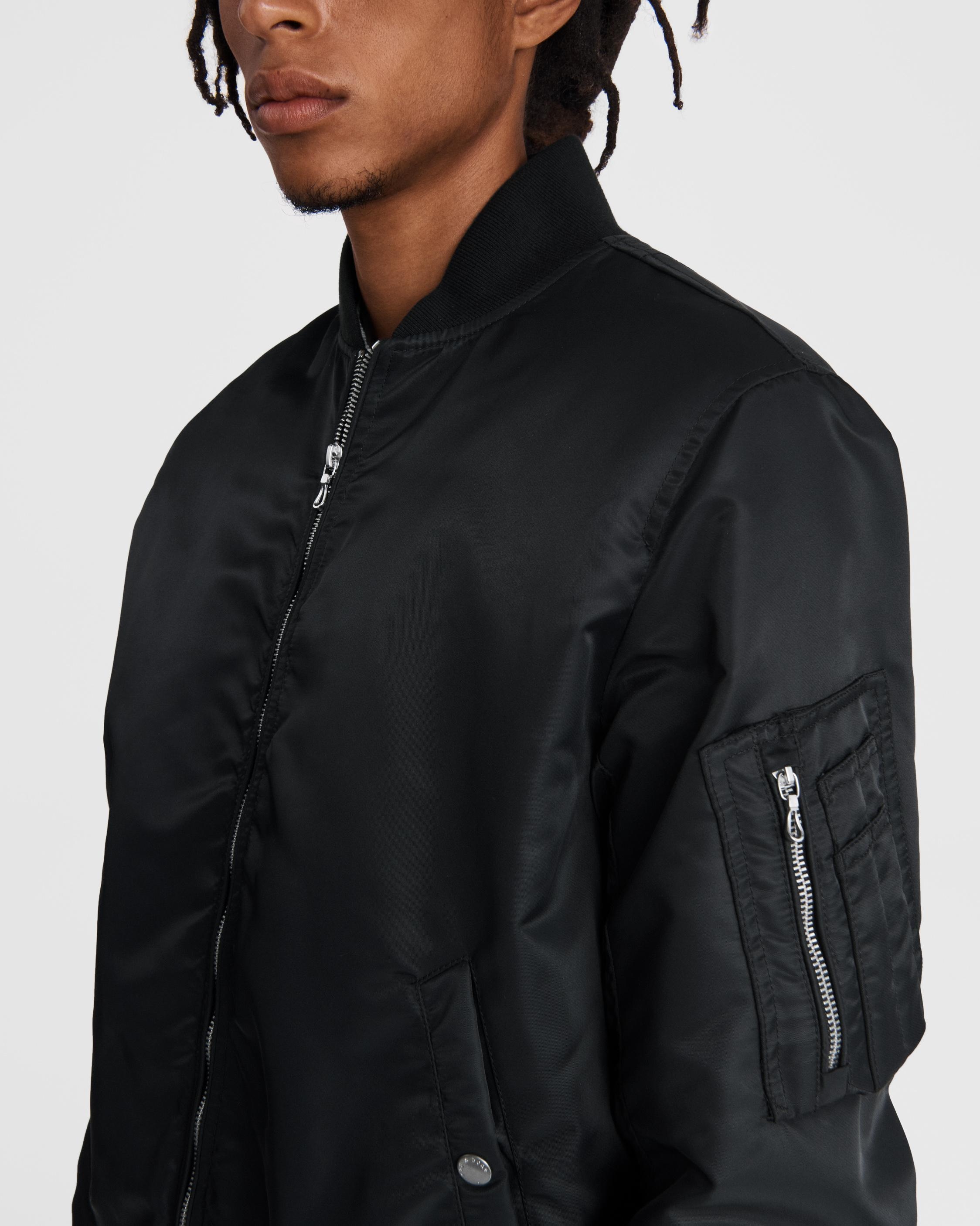 Manston Recycled Nylon Bomber
Oversized Fit Bomber - 6
