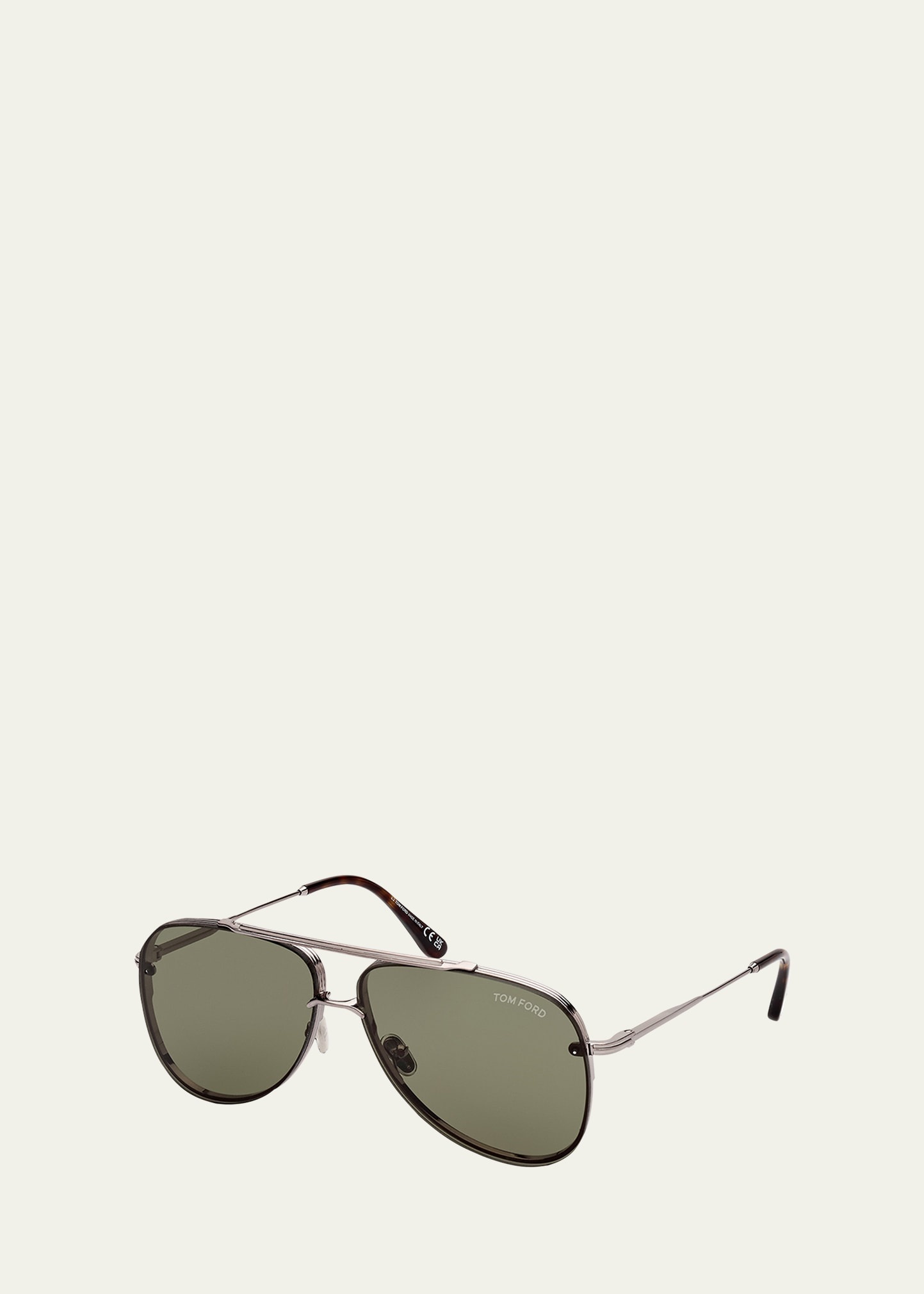 Men's Leon Metal Aviator Sunglasses - 2