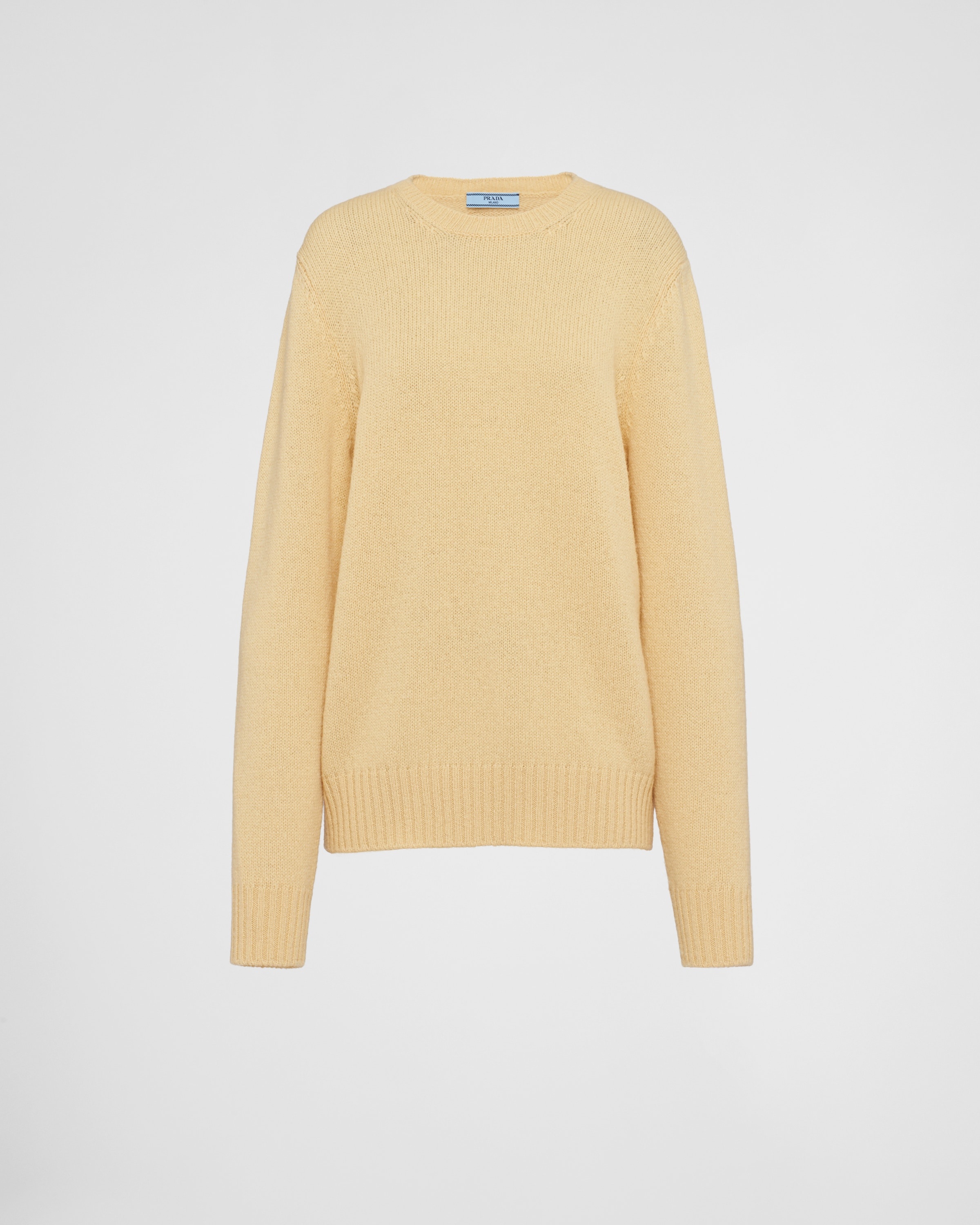Wool and cashmere crew-neck sweater - 1