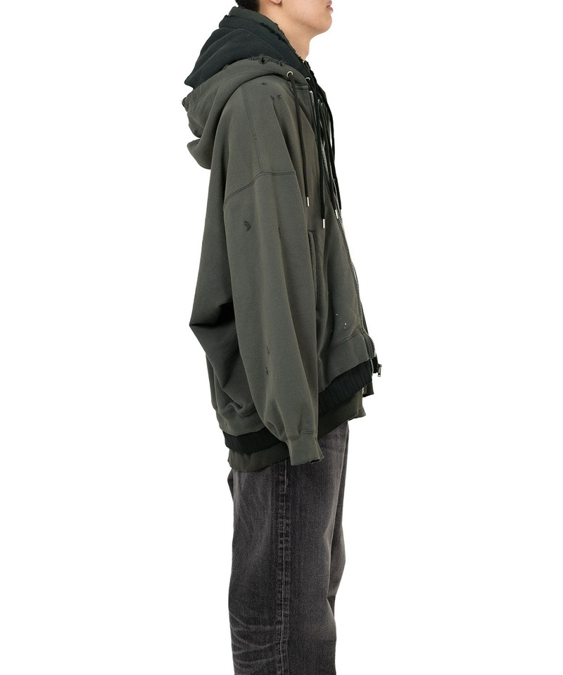 Triple Layered Zip-up Hoodie 6