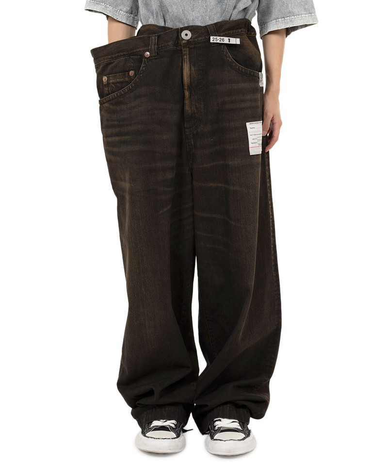 Huge Layered Denim Pants 3