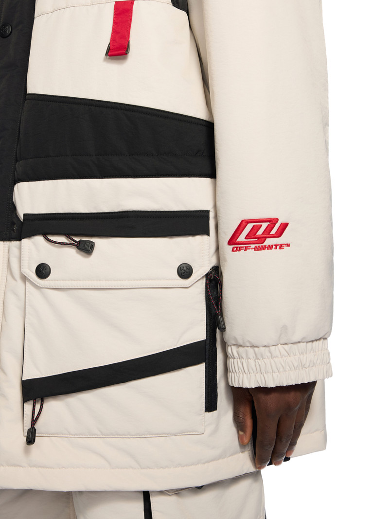 Sporty Ow Col Block Parka 4