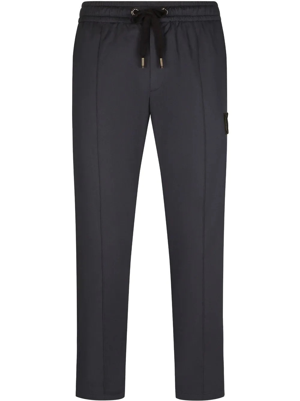 embroidered-logo track trousers - 1