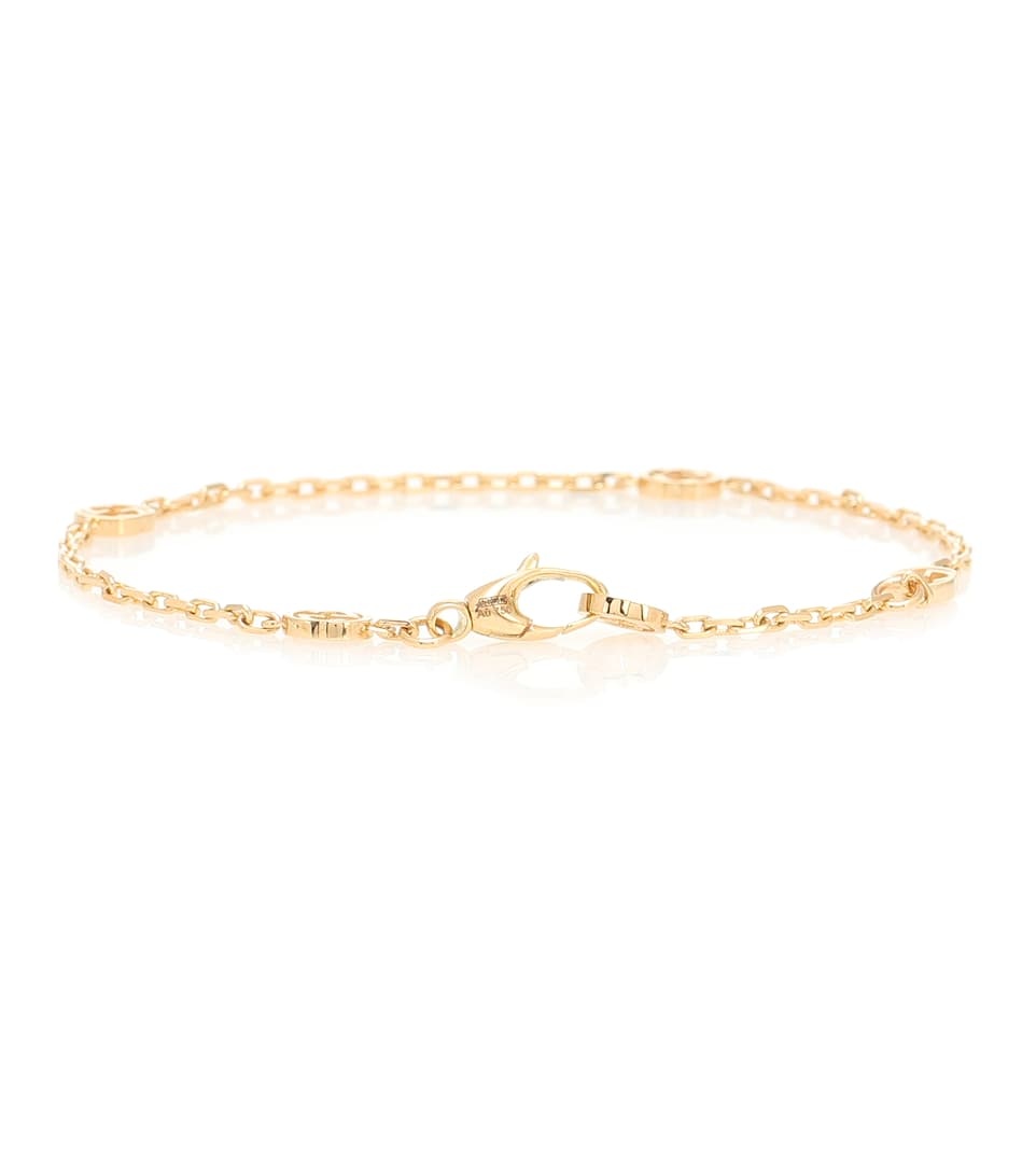 Interlocking G 18kt gold bracelet - 2