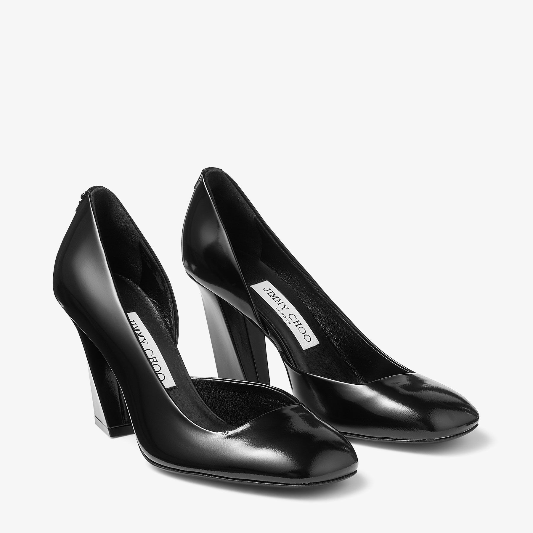 Farren 85
Black Soft Spazzolato Leather Pumps - 3