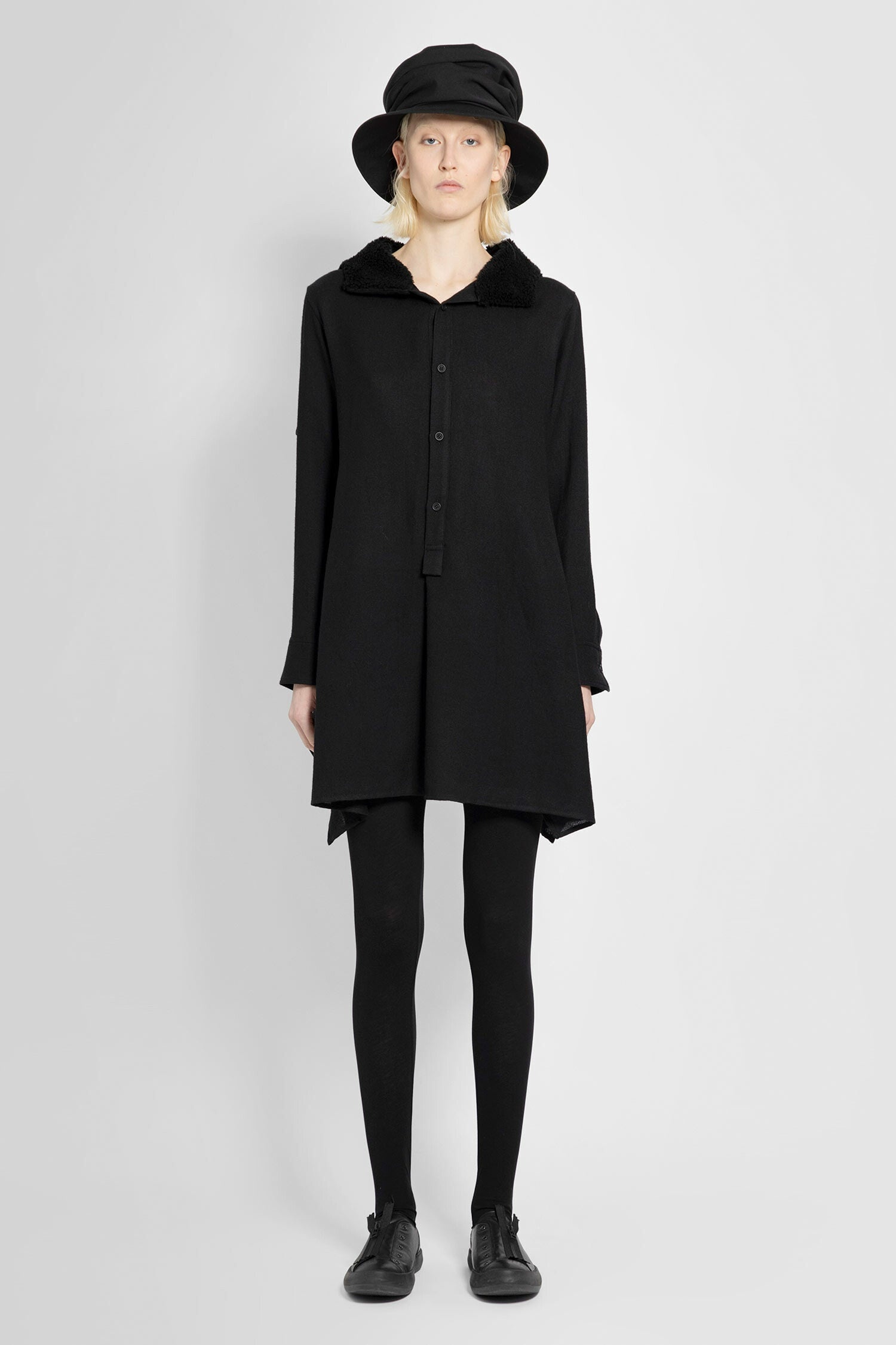 YOHJI YAMAMOTO WOMAN BLACK DRESSES - 2