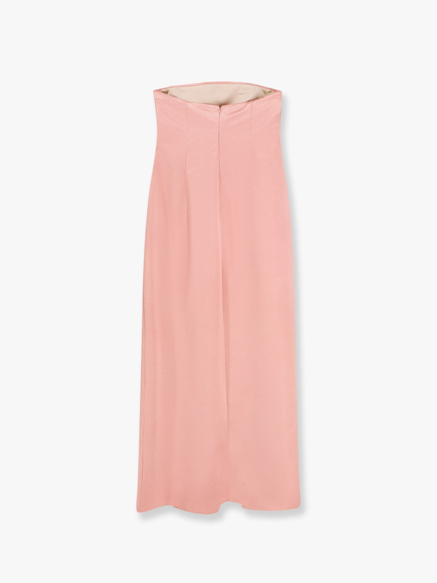 PHILOSOPHY DI LORENZO SERAFINI - Philosophy Di Lorenzo Serafini Satin Long Dress With Bustier - 5