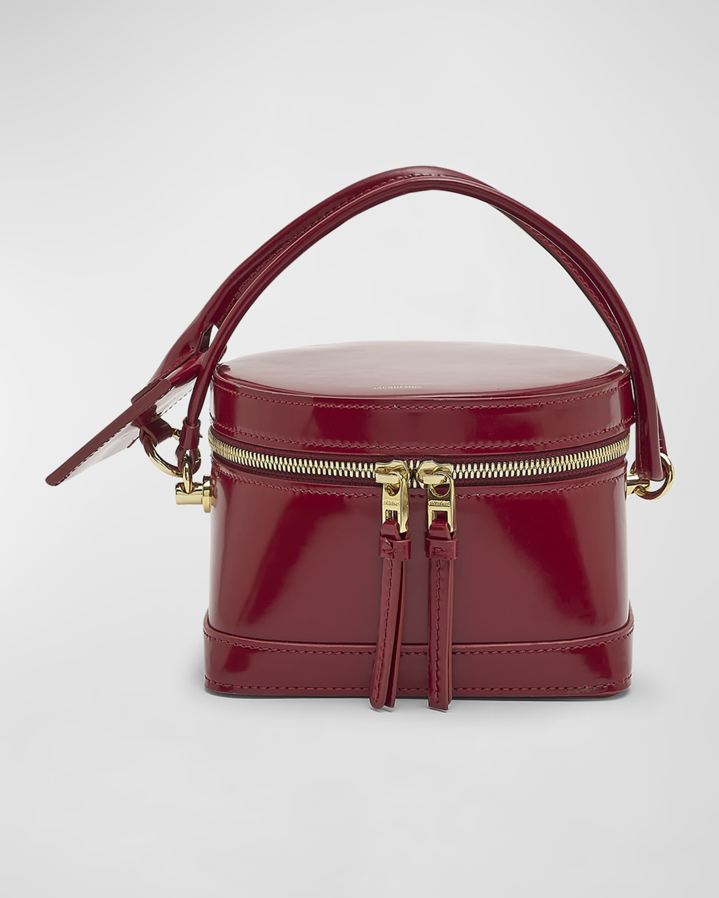 Le Vanito Patent Top-Handle Bag - 1