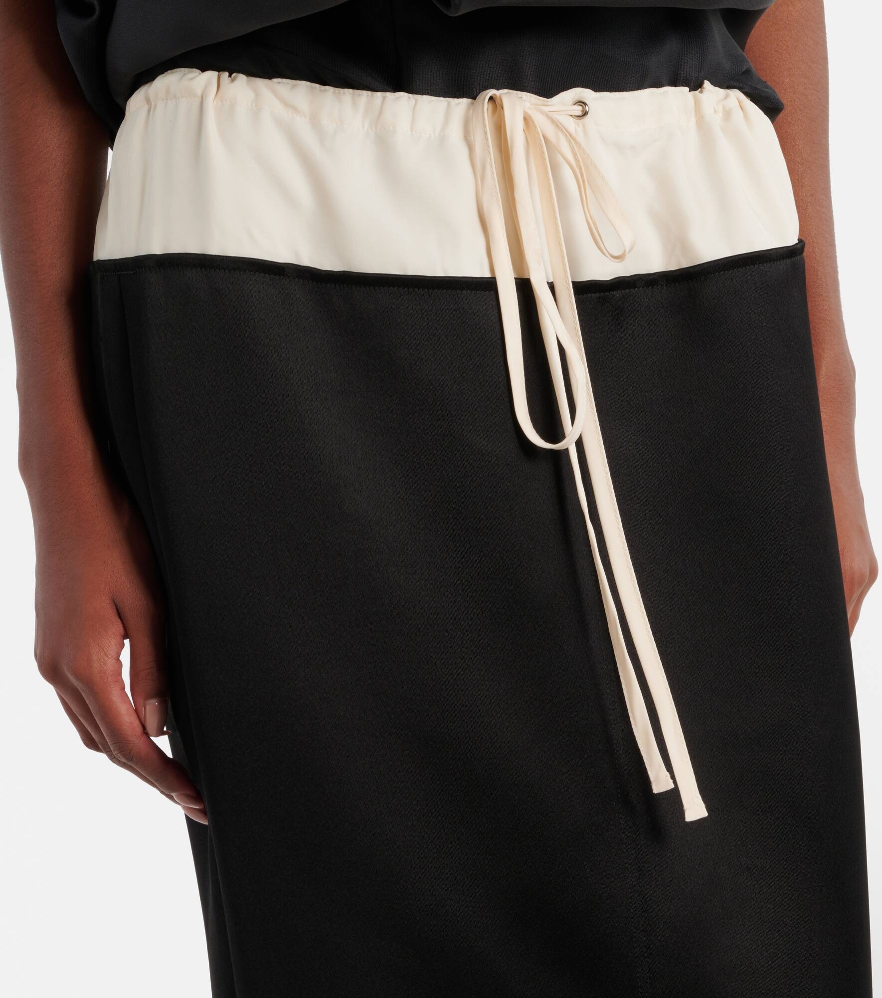 Chet satin maxi skirt - 4