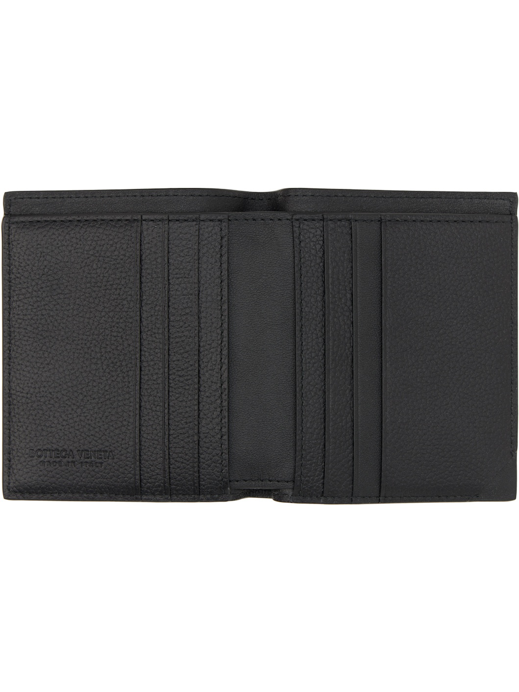 Black Tre Flap Card Case Wallet - 3