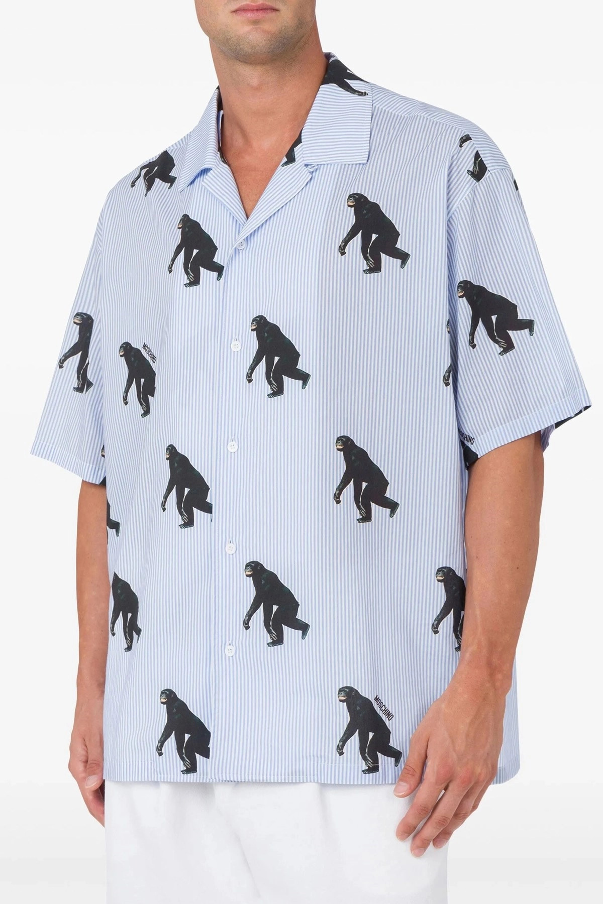 'Scimpanzé' print shirt - 2