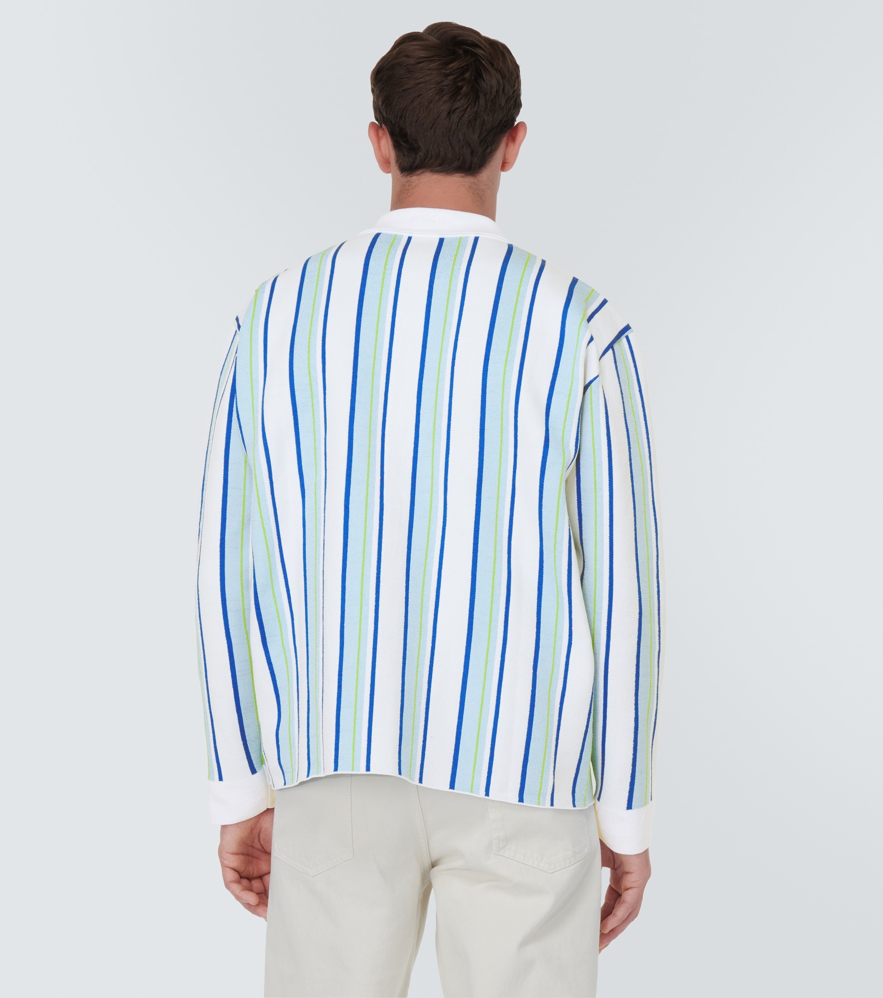 La Chemise Maille Polo striped shirt - 4