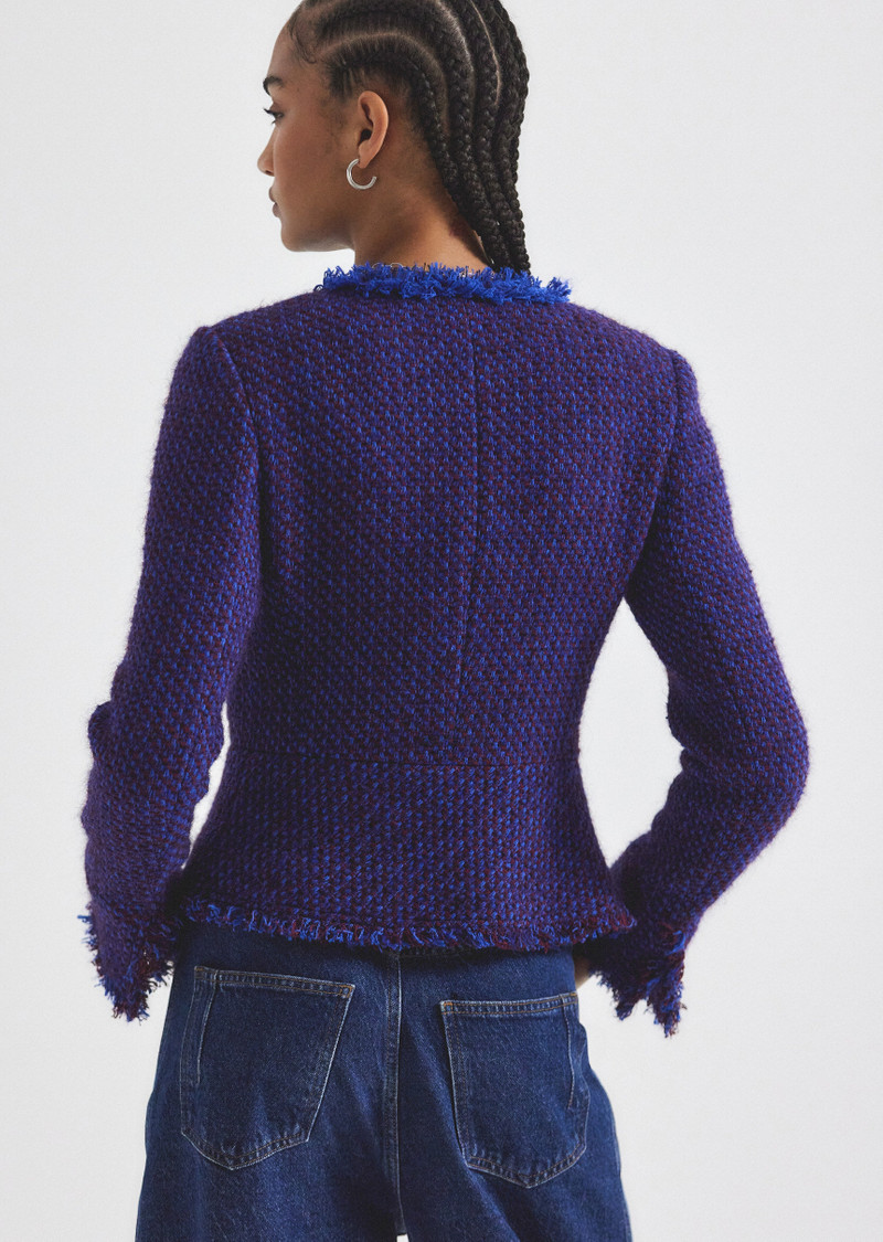 DEREK LAM 10 CROSBY ELIZABETH PEPLUM JACKET outlook