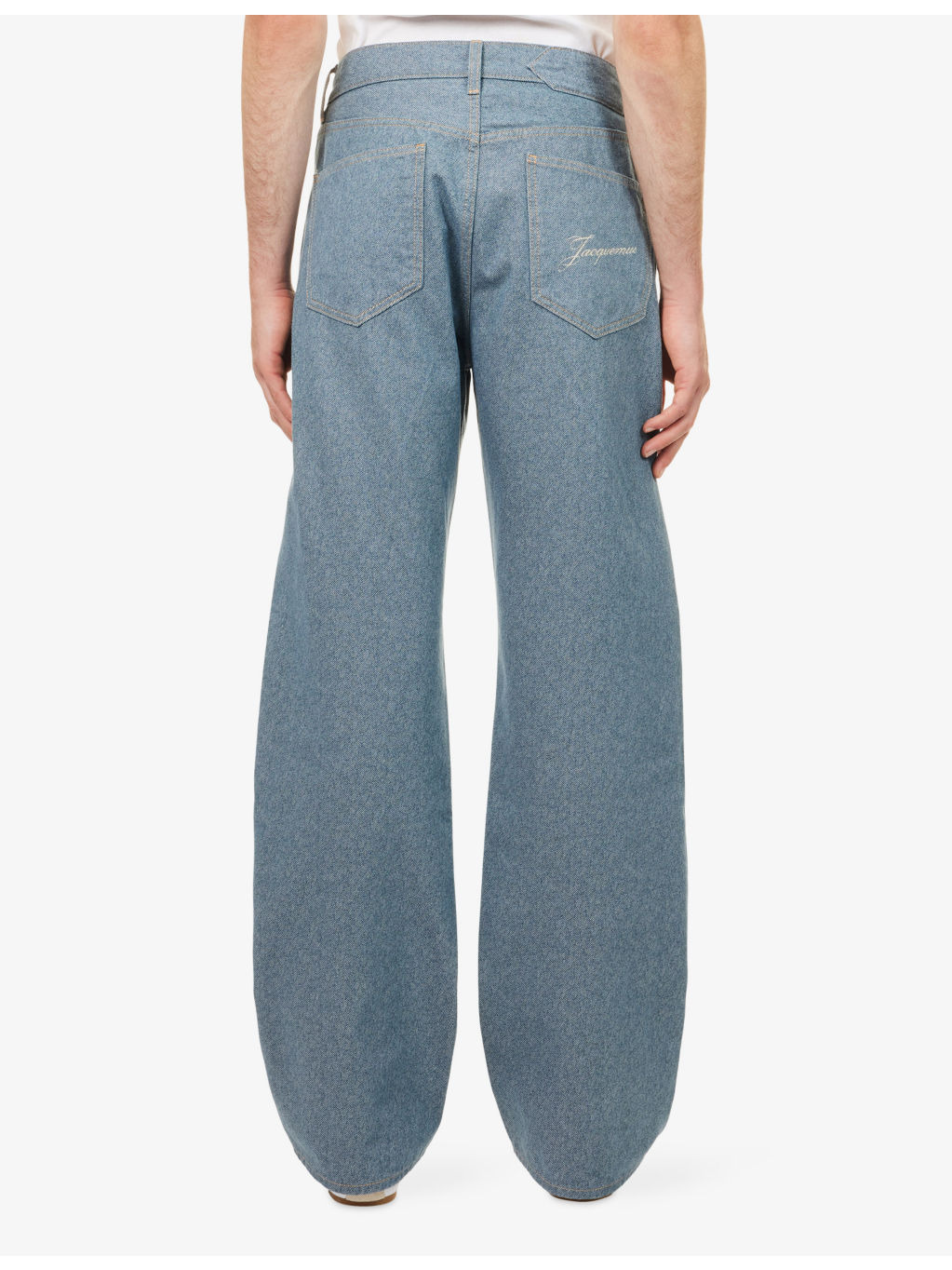 Le De-Nimes Droit Straight-Leg Denim Jeans - 4