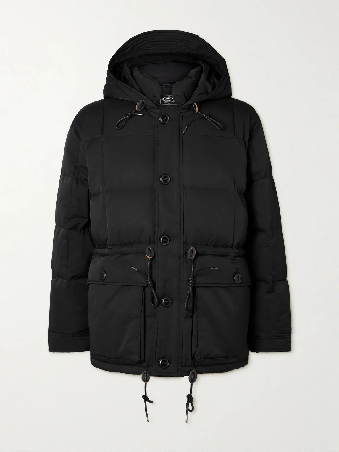 Karakoram Quilted Cotton-Blend Hooded Down Jacket - 1