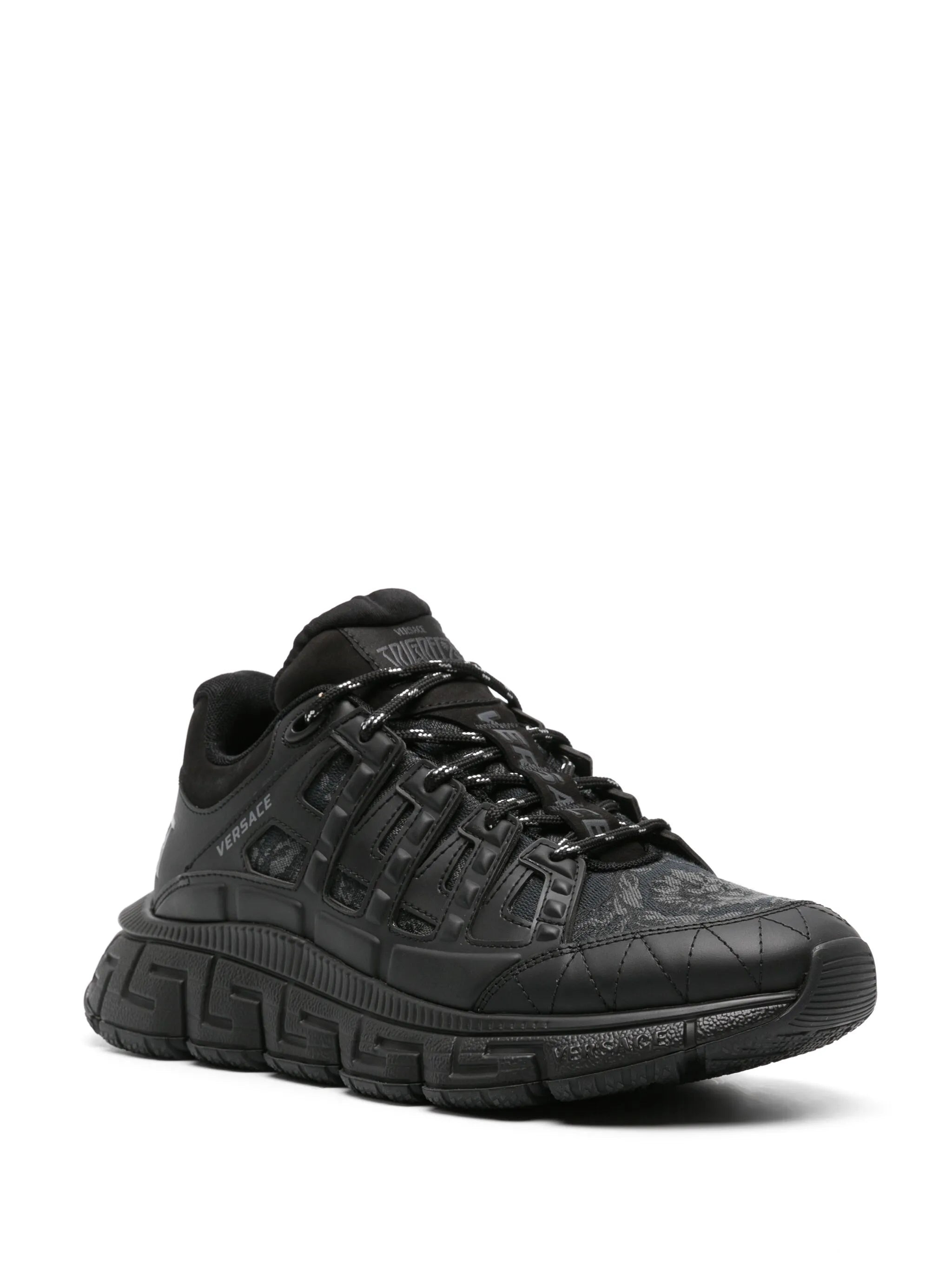 Trigreca Barocco-jacquard Sneakers - 3
