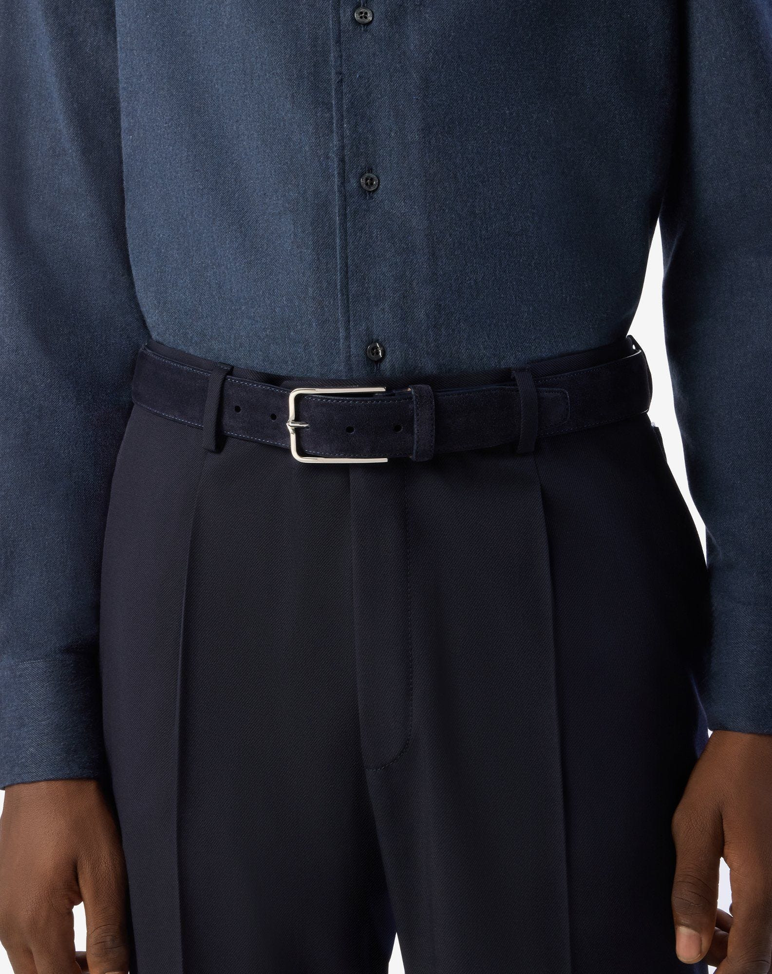 Blue suede belt - 3