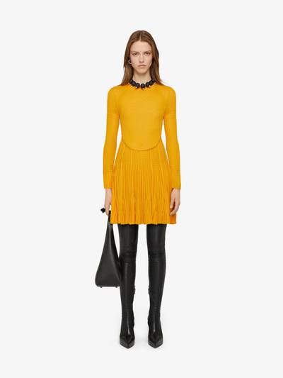 Givenchy DRESS IN PLEATED KNIT outlook