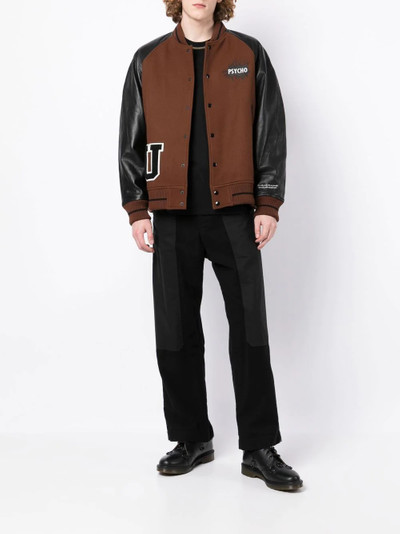 UNDERCOVER Psycho patch bomber jacket outlook