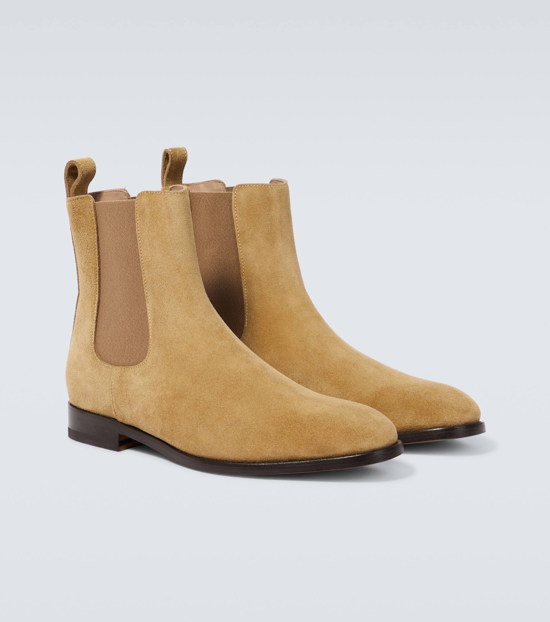 Delsa suede Chelsea boots - 5