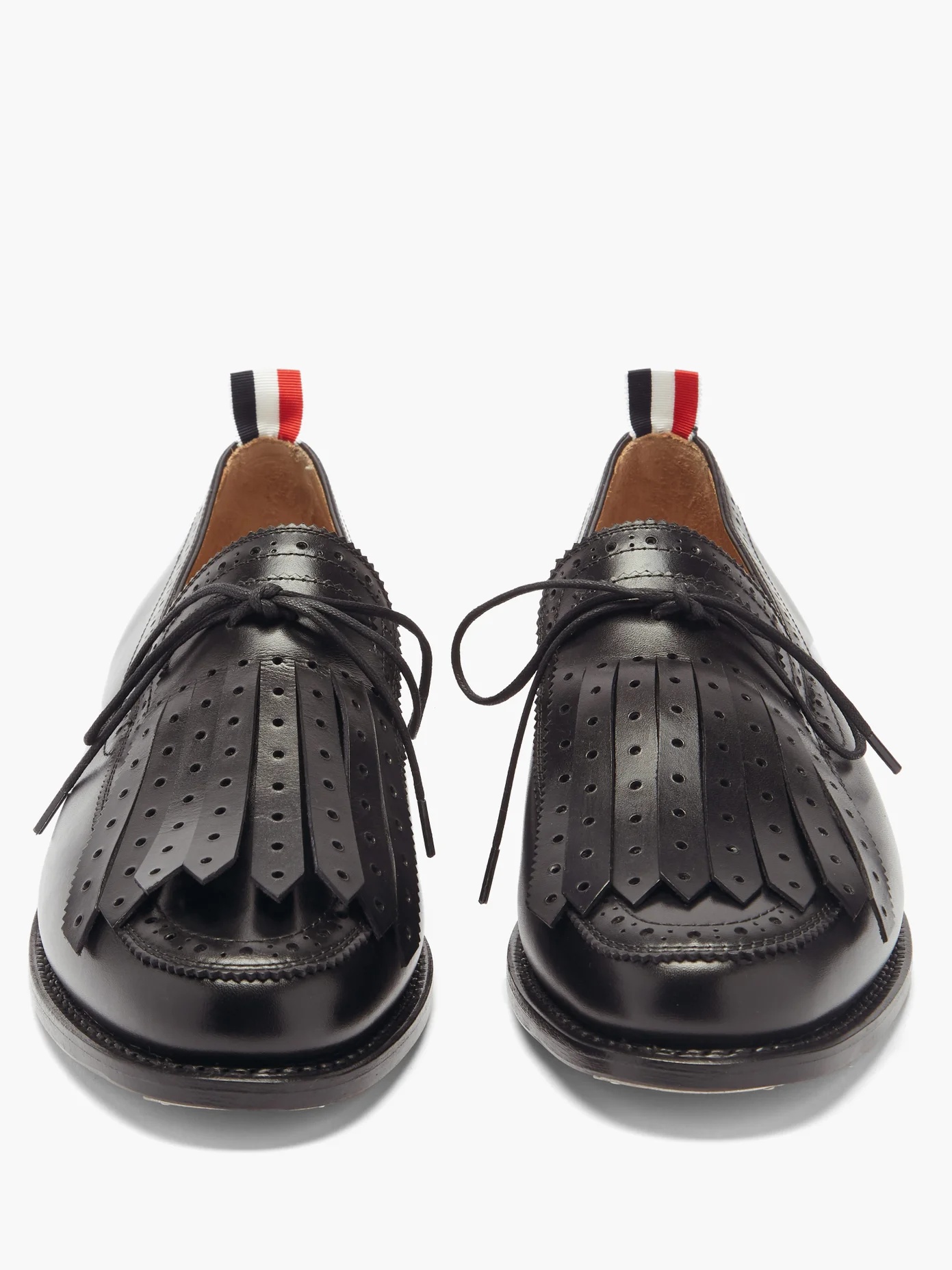 Kilted leather loafers - 5