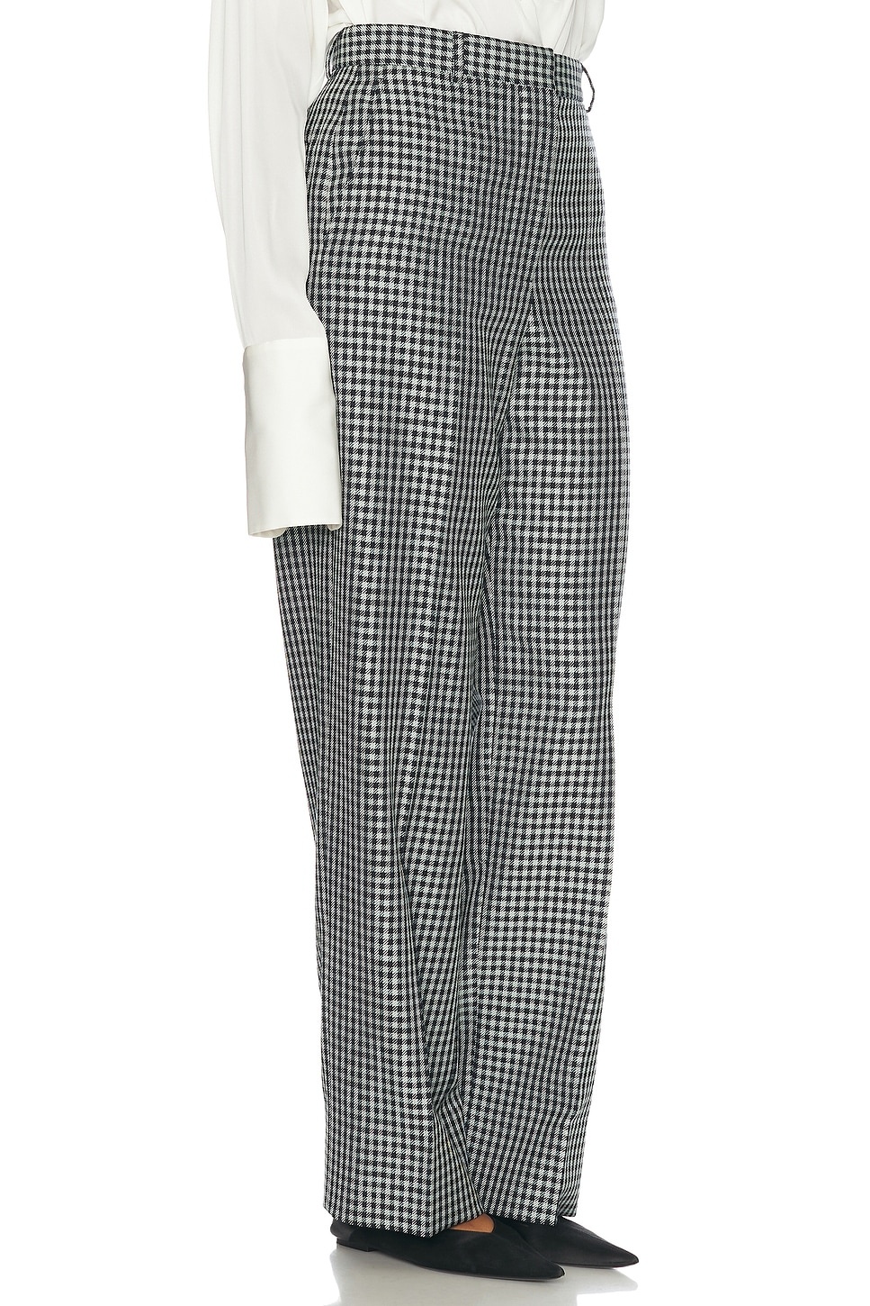 Checked Loose Pant - 2