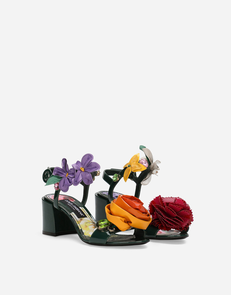 Dolce & Gabbana Patent leather sandals outlook