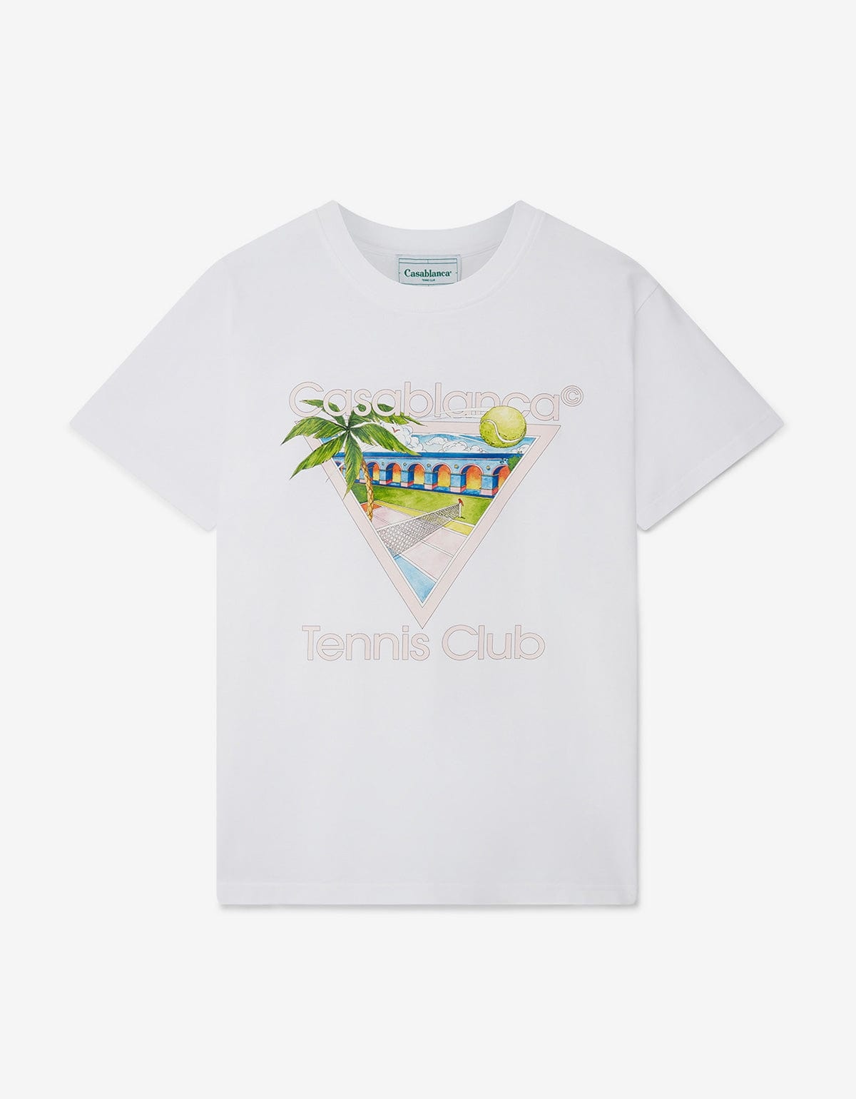 White Tennis Club Icon T-Shirt - 1
