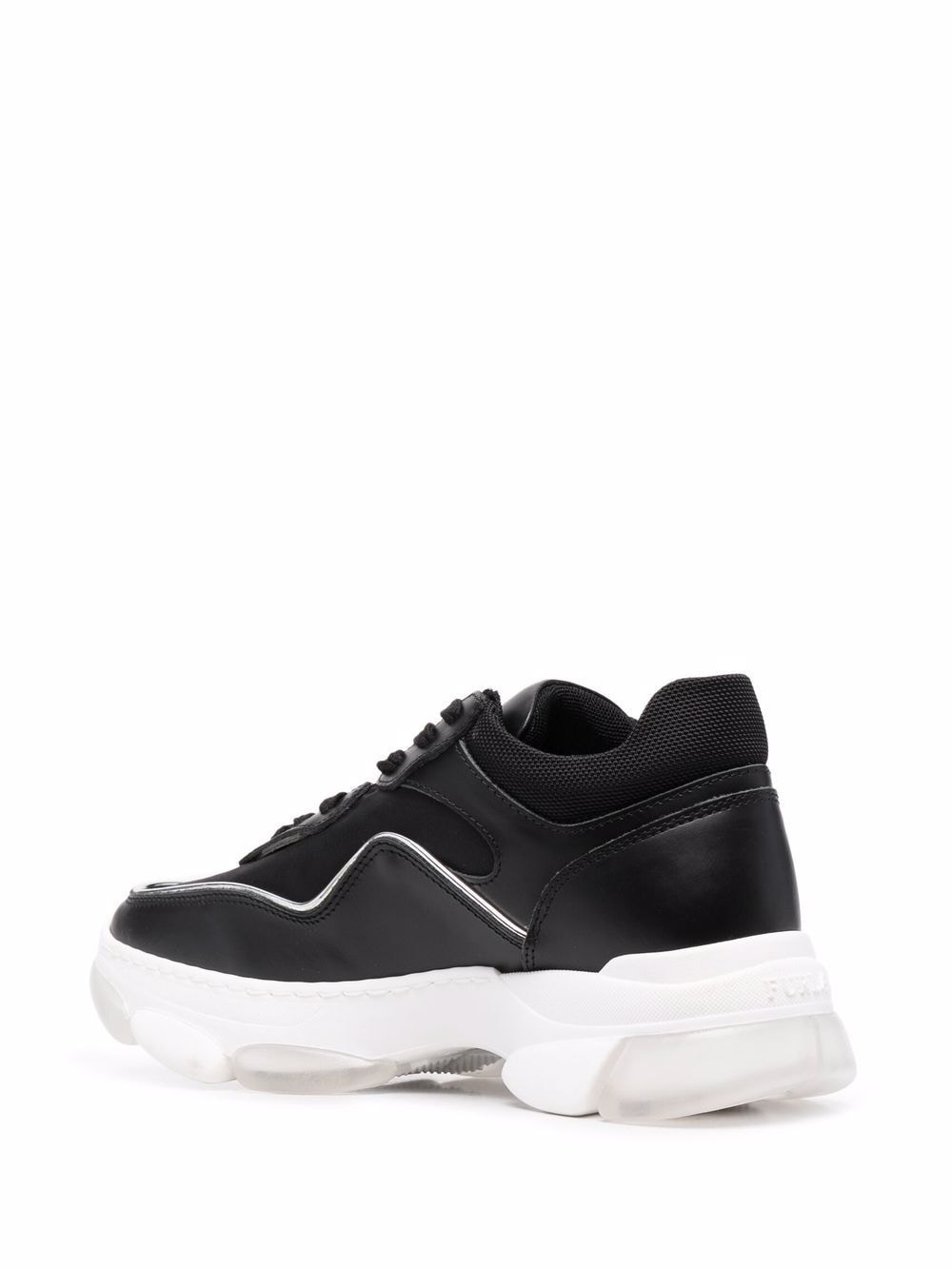 logo-print chunky sneakers - 3