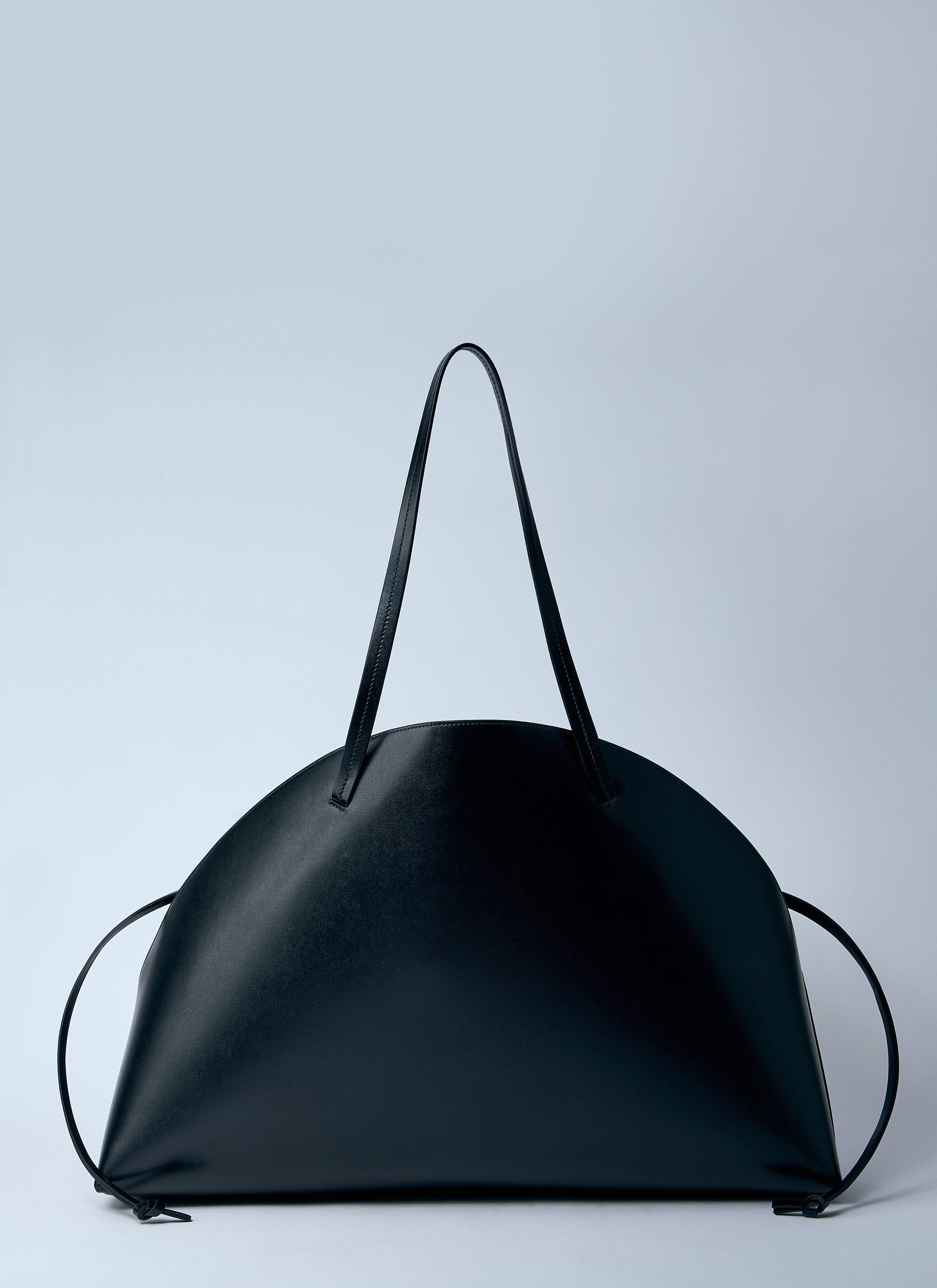 Jil Sander Women Leather Curve Shoulder Bag - 2