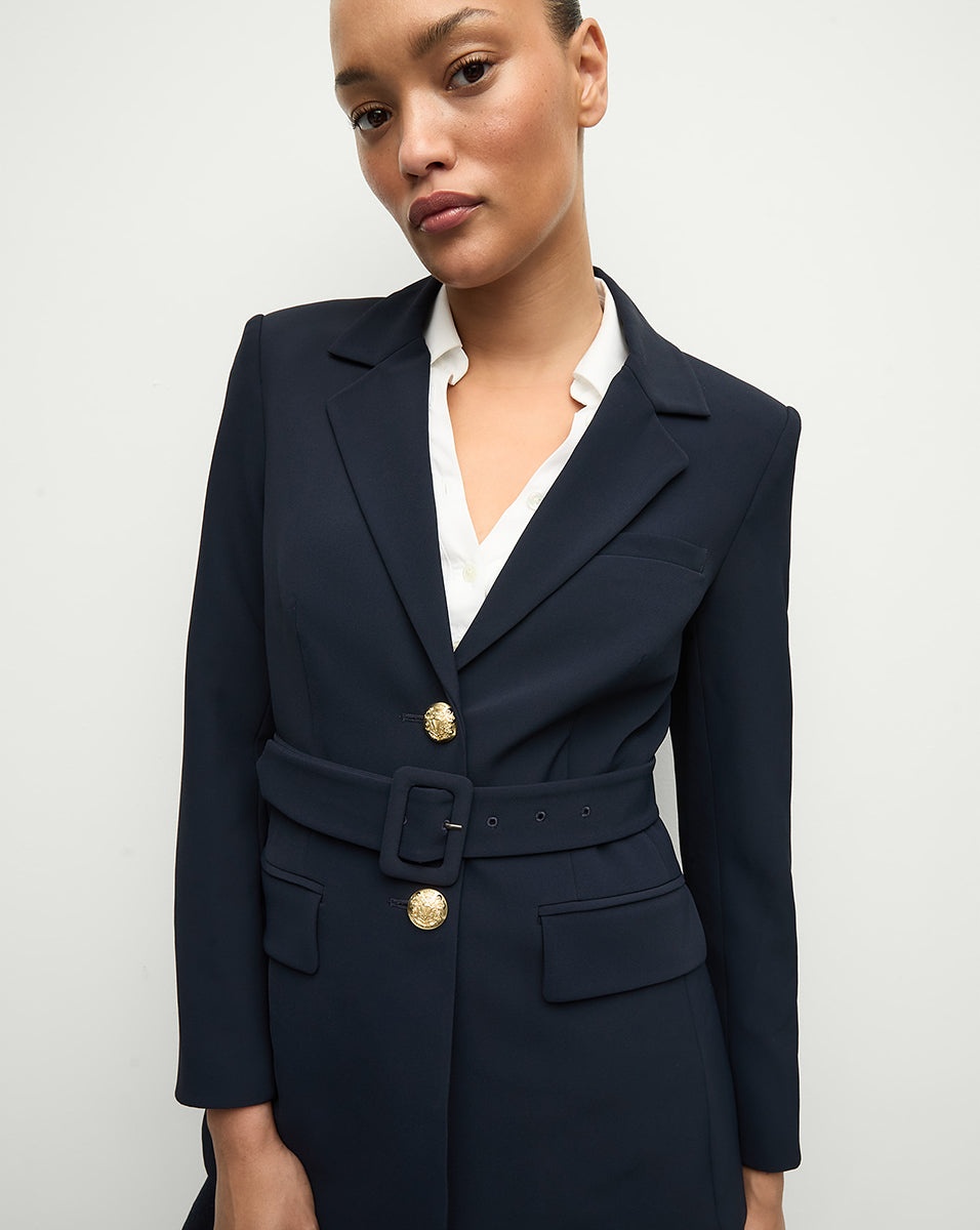 VERONICA BEARD RYANNE BELTED DICKEY JACKET | REVERSIBLE