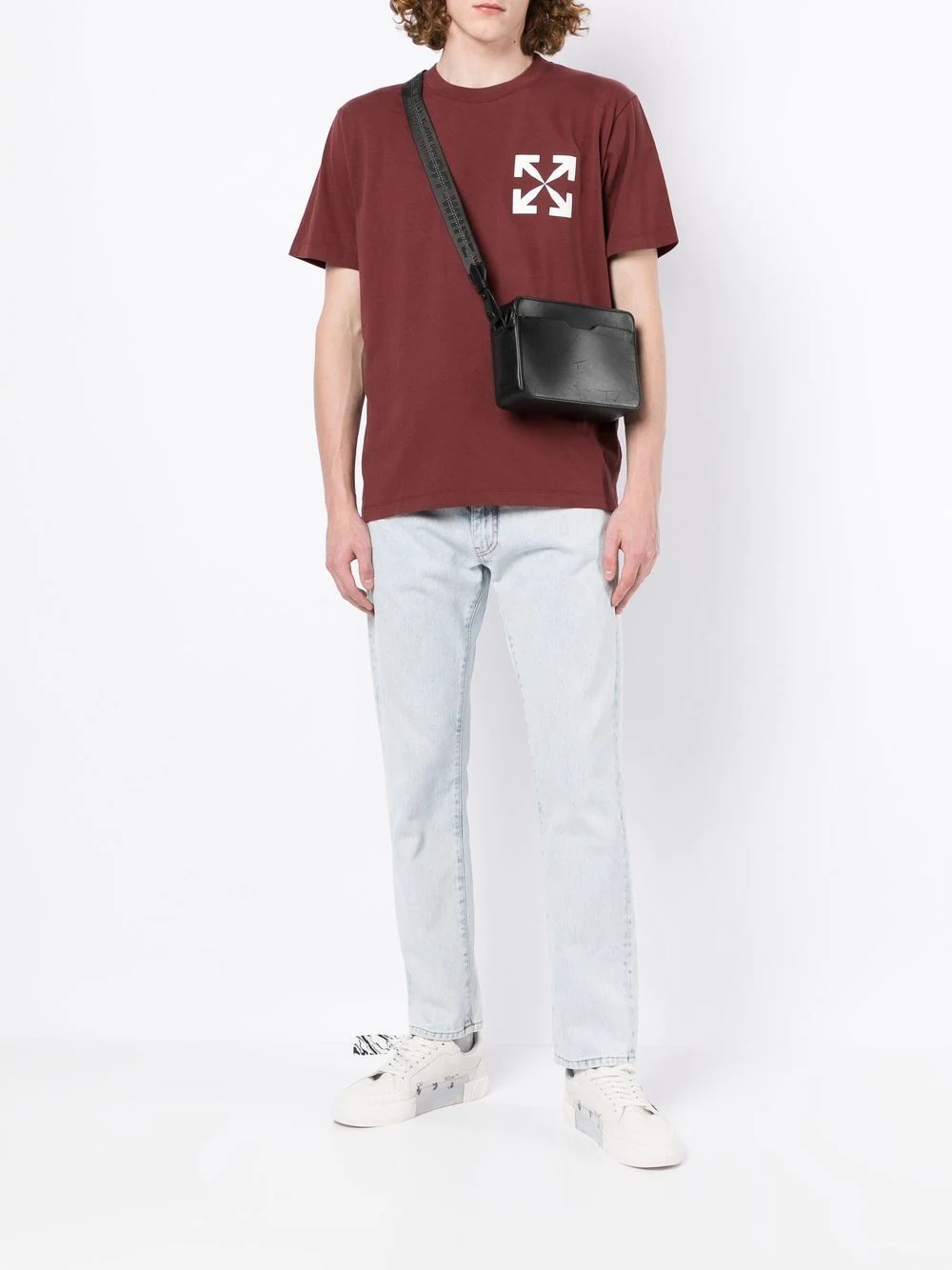 Arrows-print cotton T-shirt - 3