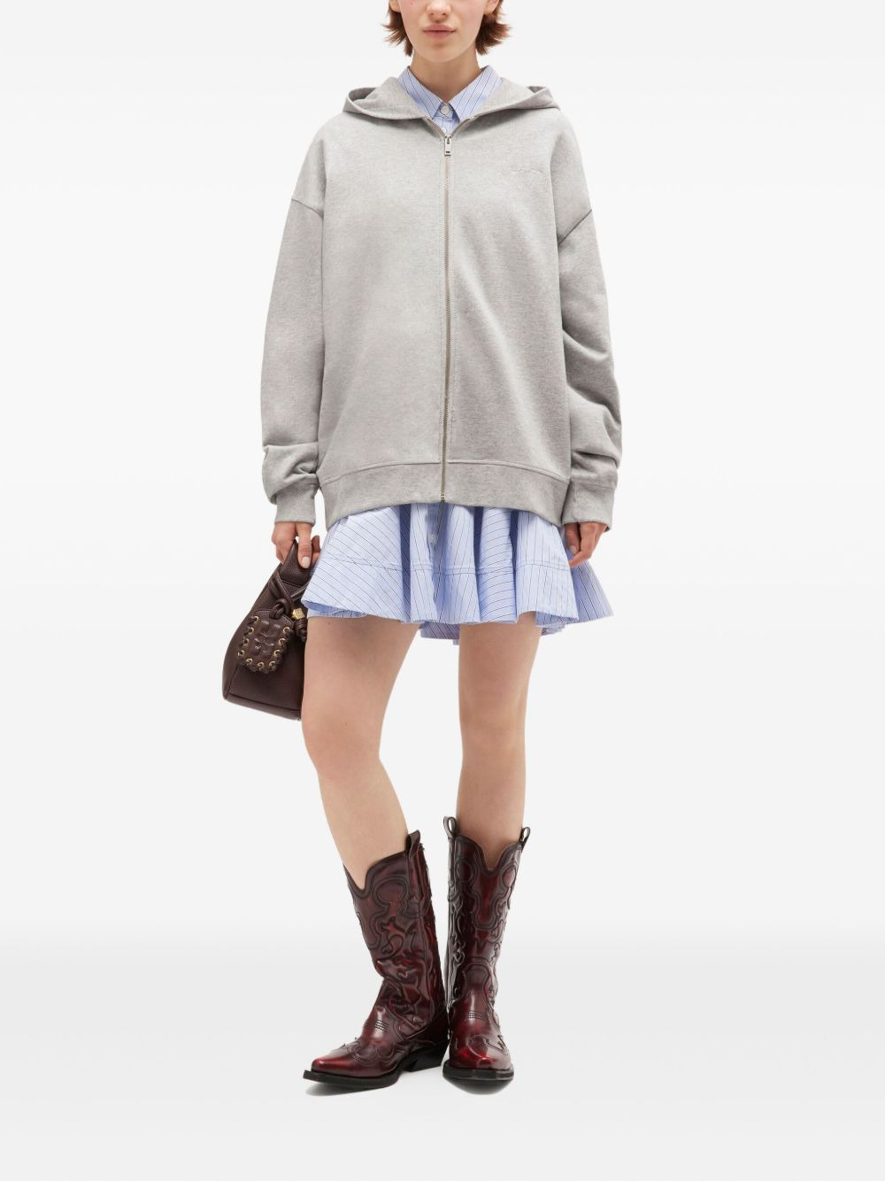 teddy zip hoodie - 2
