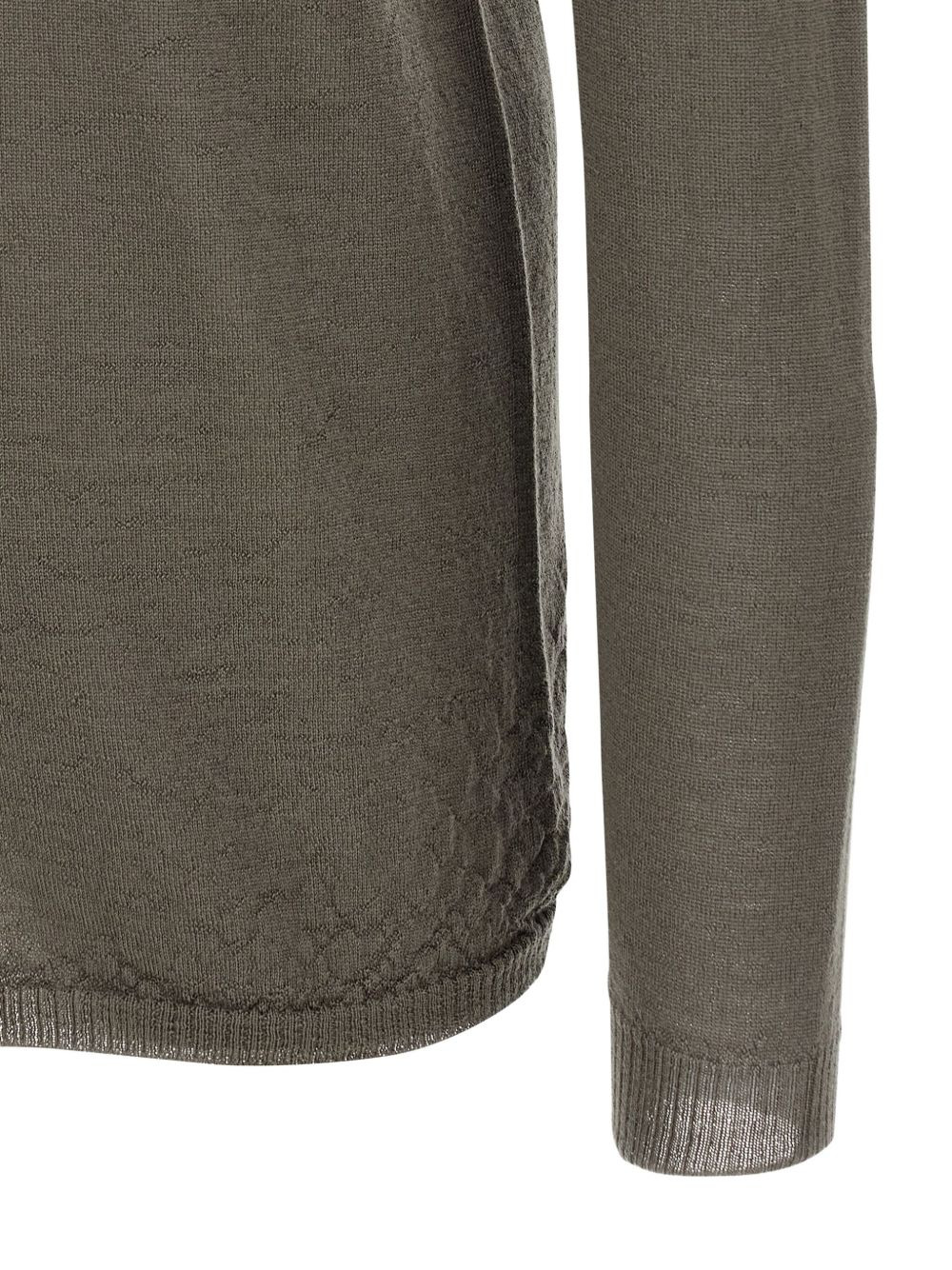 ribbed crew-neck sweater - 4