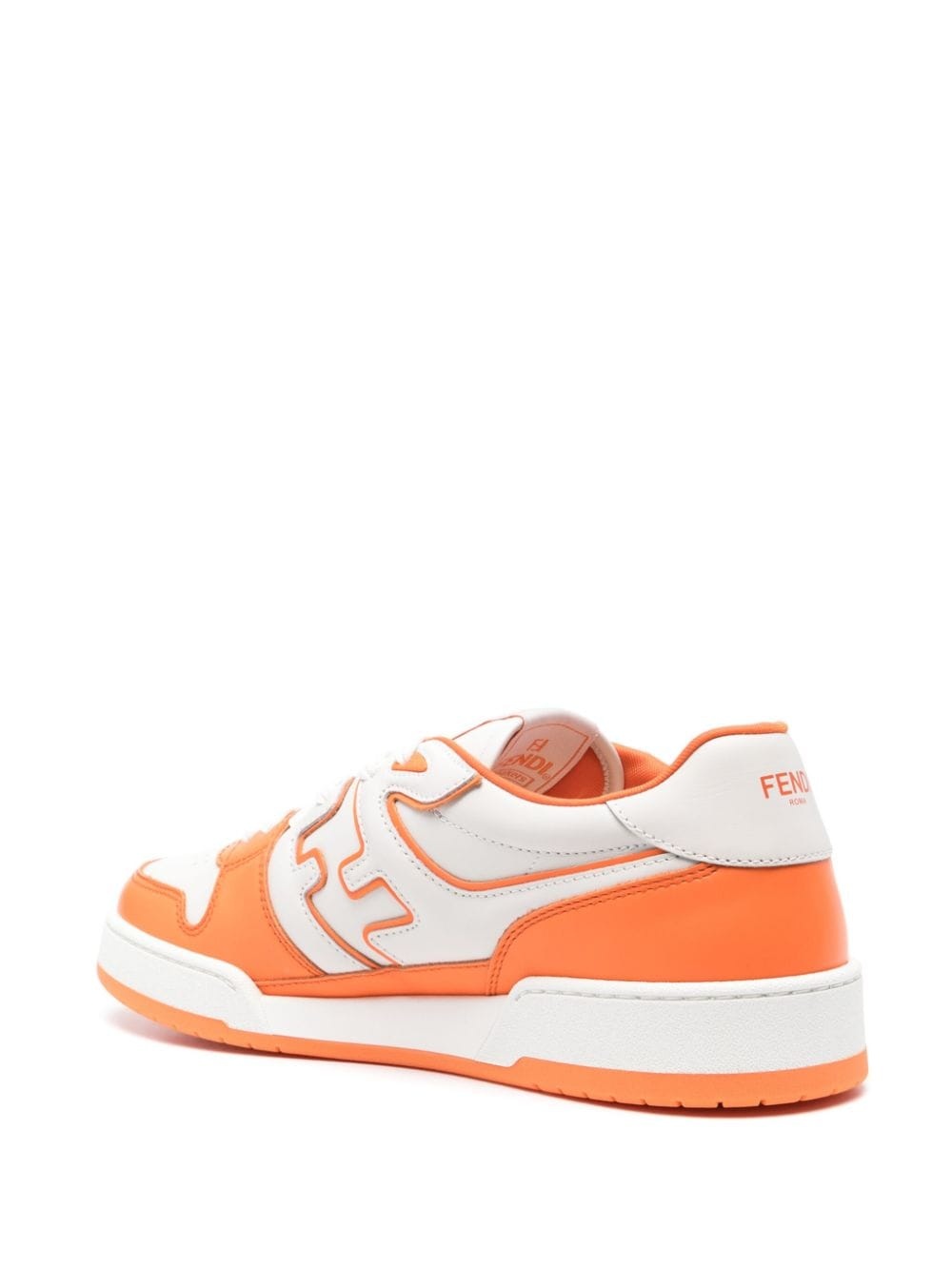 Match leather sneakers - 3