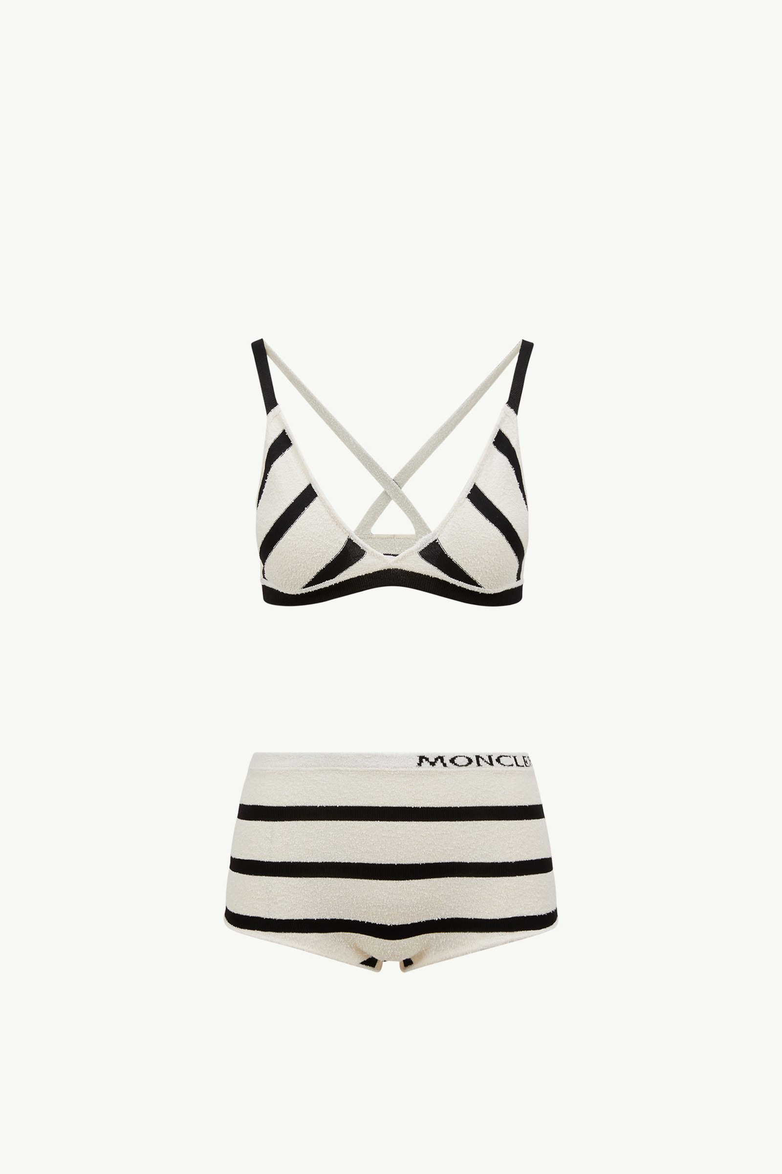 Striped Bouclé Bikini - 2