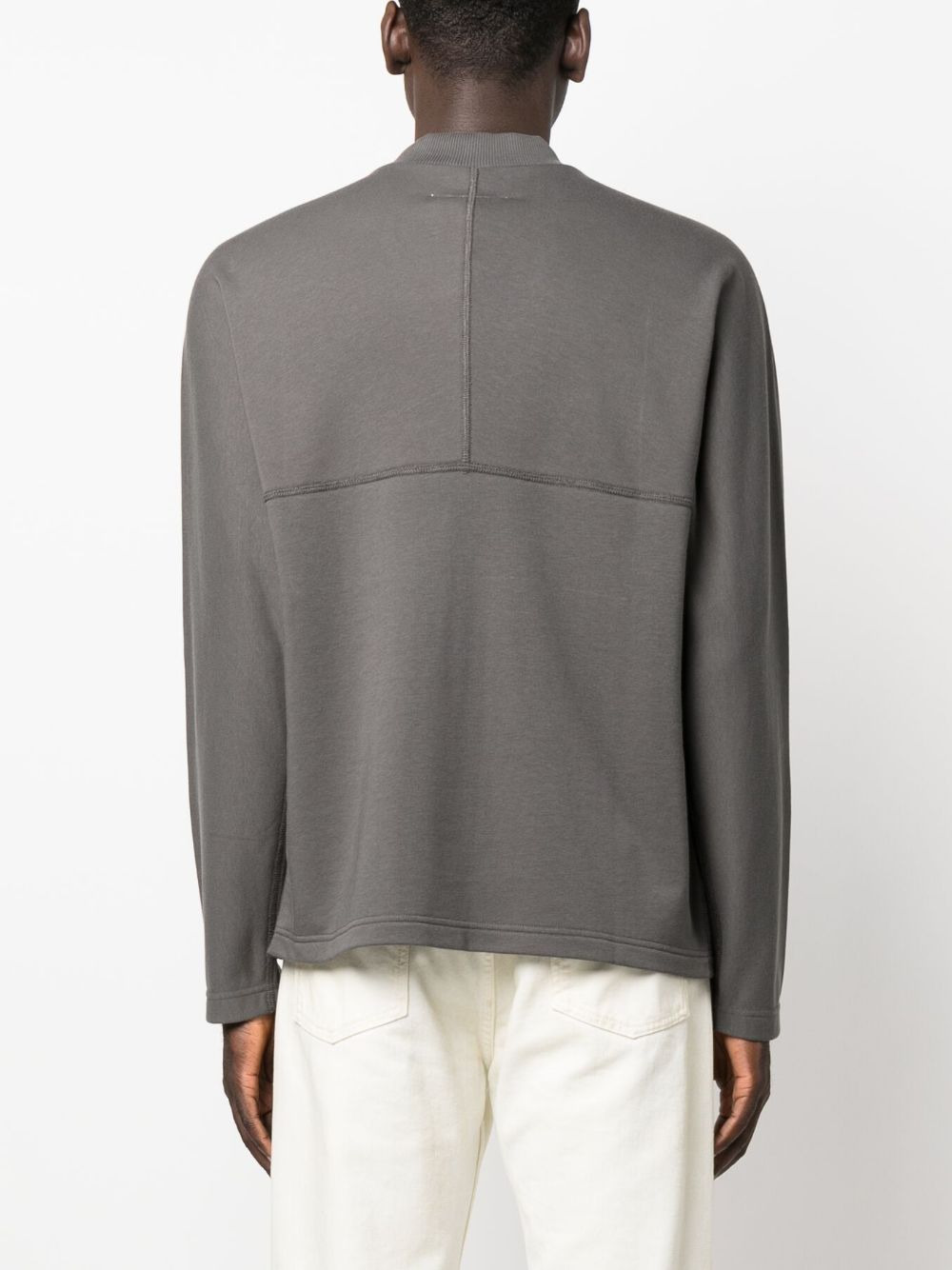 logo-print high-neck sweatshirt - 4