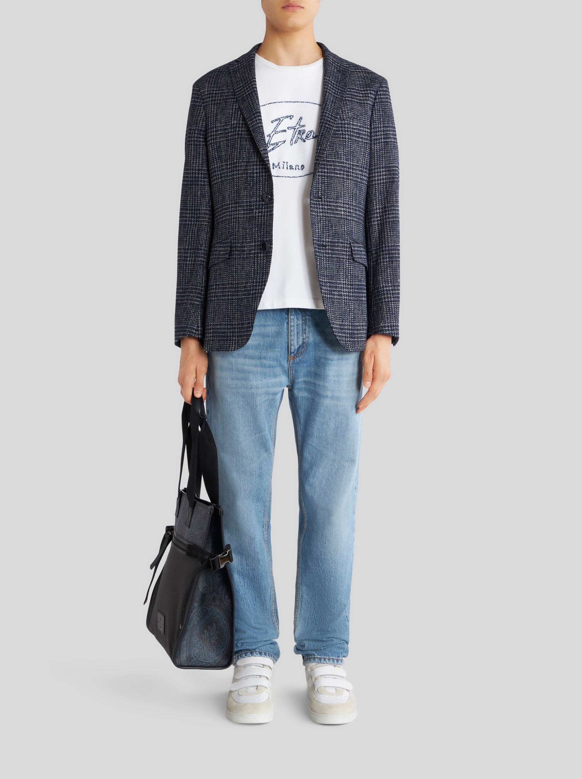 TAILORED CHECK JACKET - 3