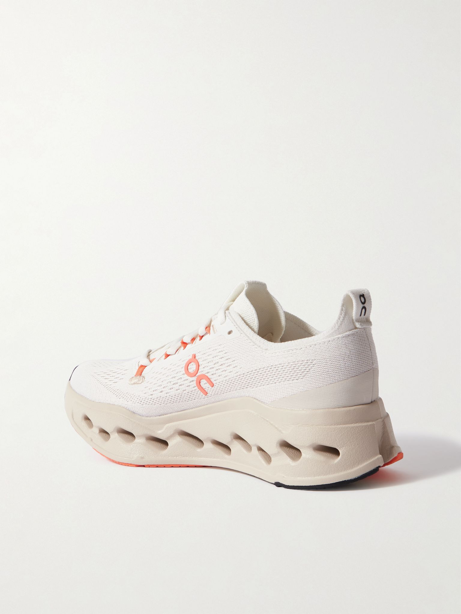 Cloudsurfer Max rubber-trimmed mesh sneakers Blush - 3